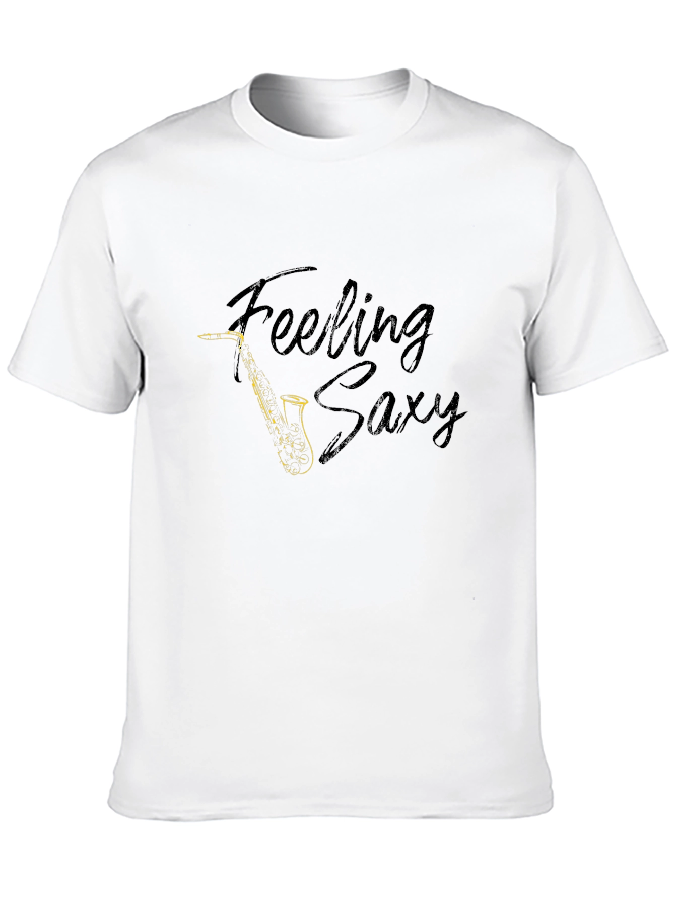 Feeling Saxy T-Shirt - Black
