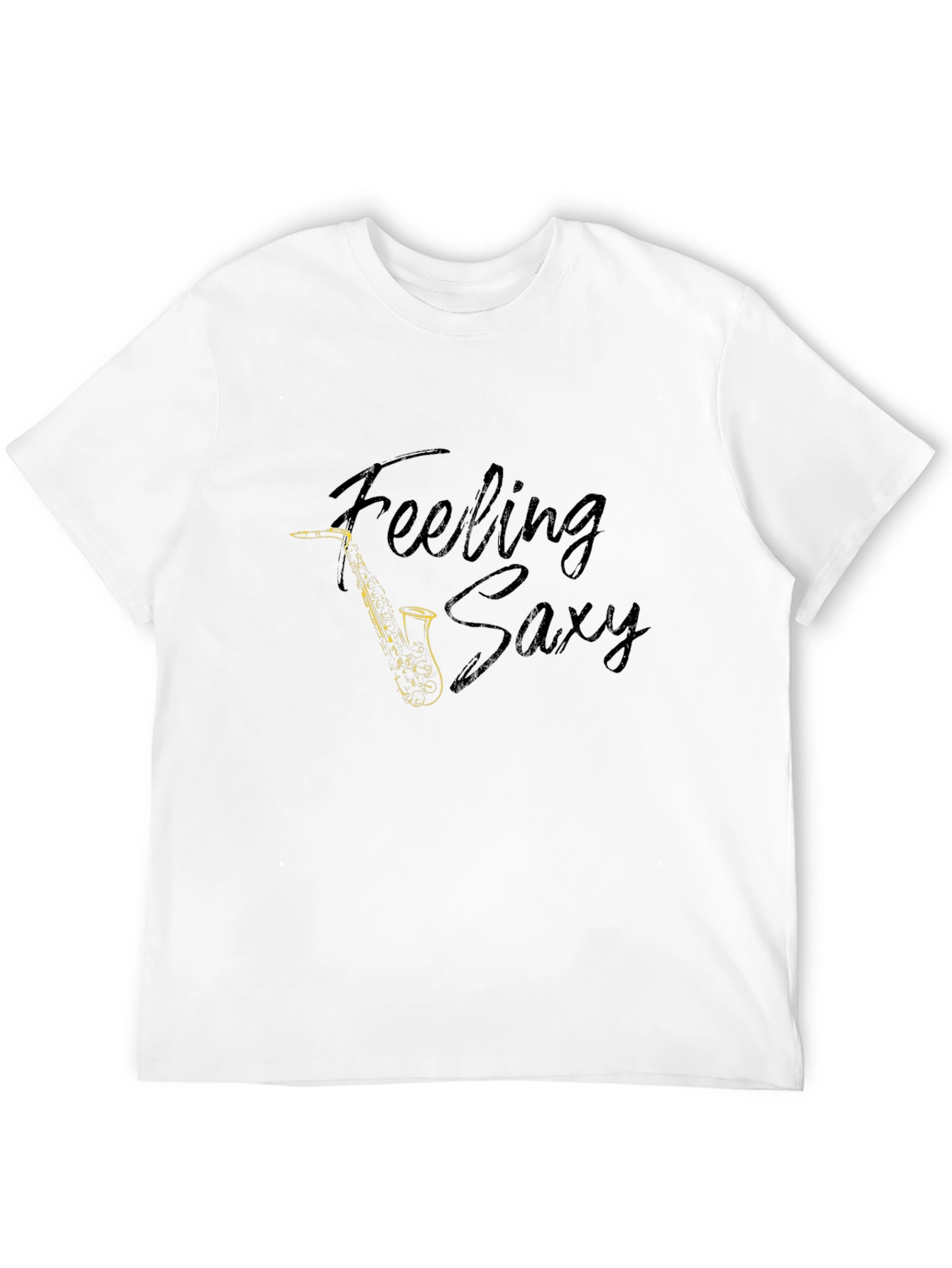 Feeling Saxy T-Shirt - Black
