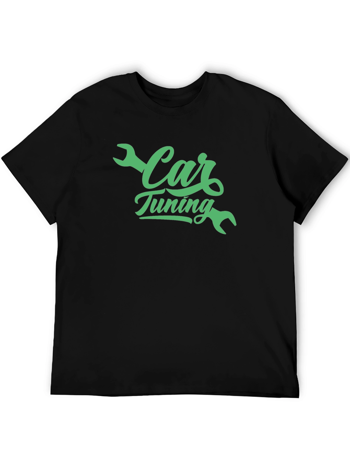 Car Tuning Graphic Tee - Black