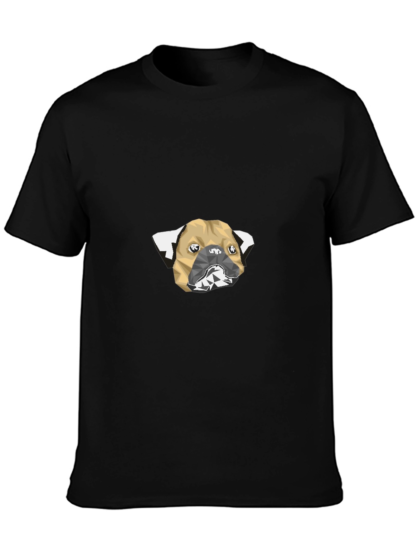Modern Pug Graphic T-Shirt