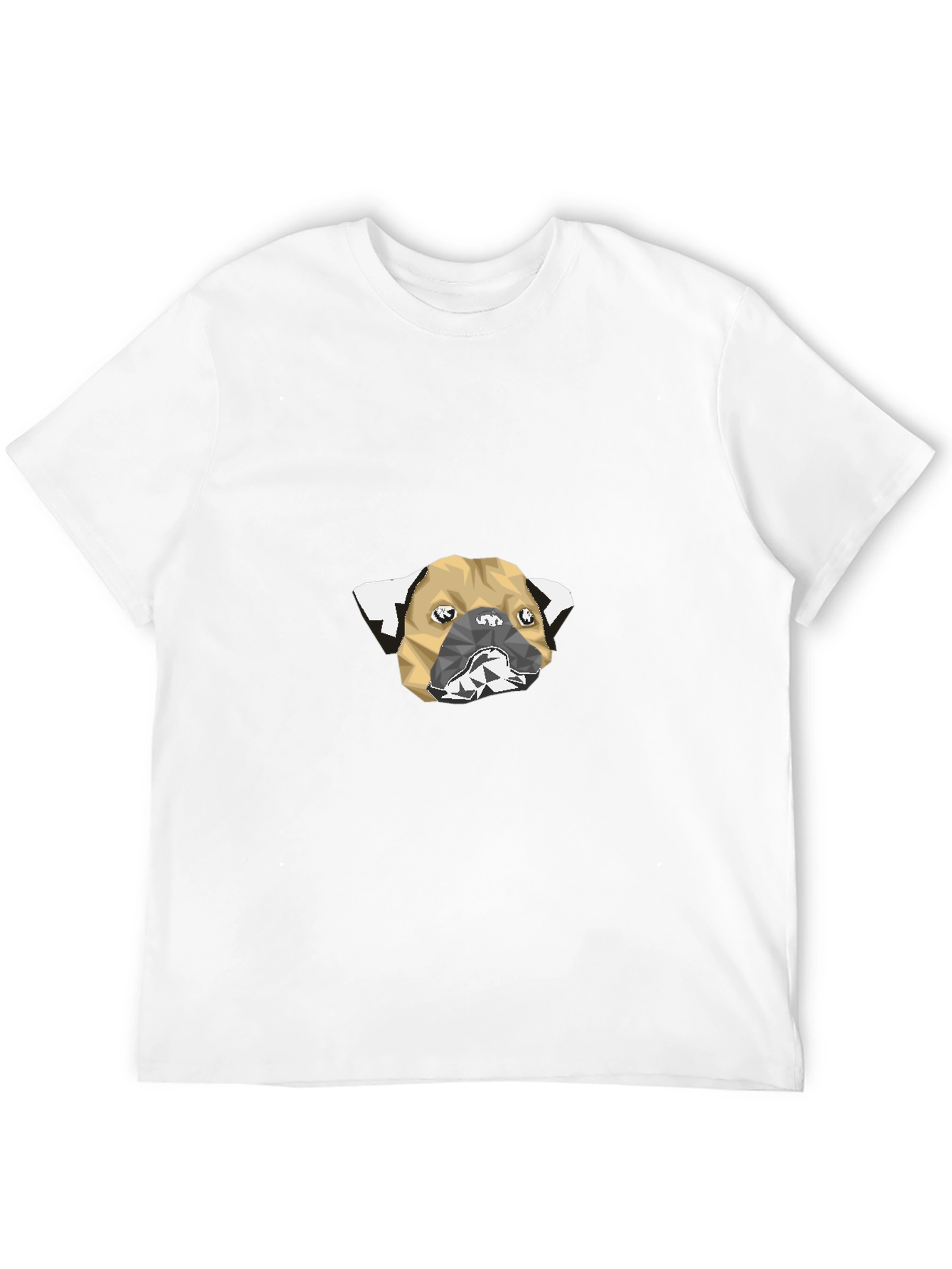 Modern Pug Graphic T-Shirt