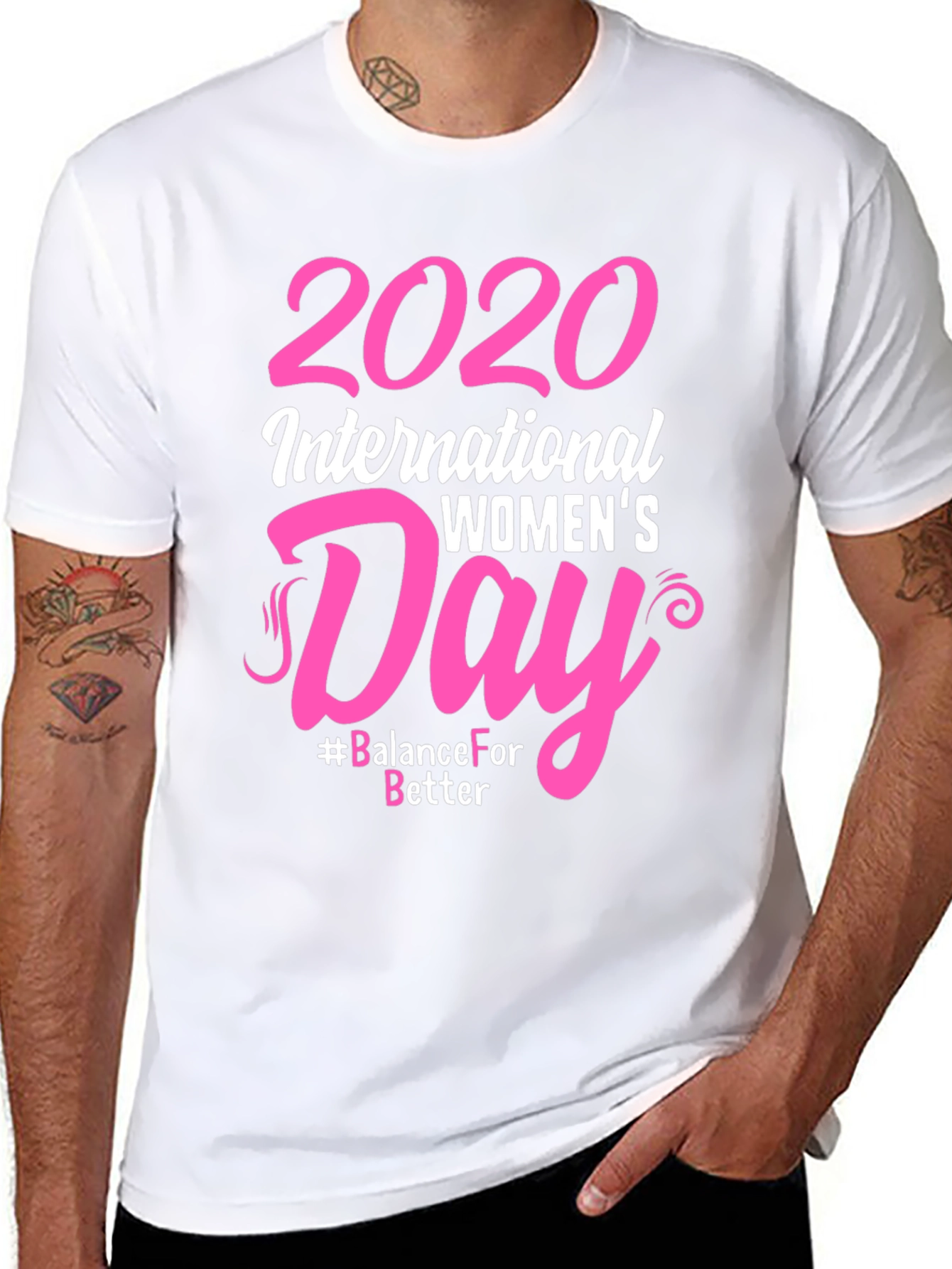 2020 International Womens Day T-Shirt Balance For Better