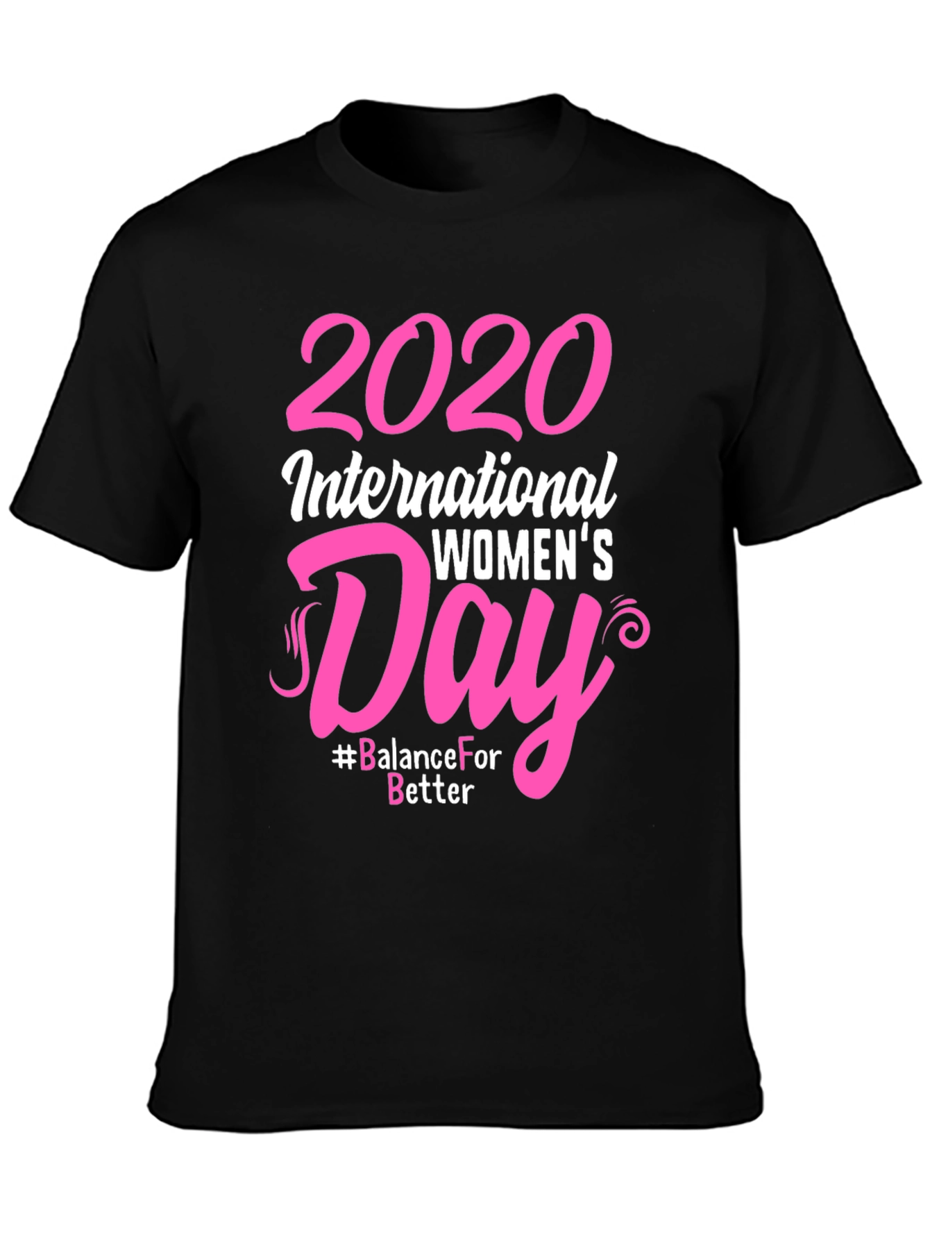2020 International Womens Day T-Shirt Balance For Better
