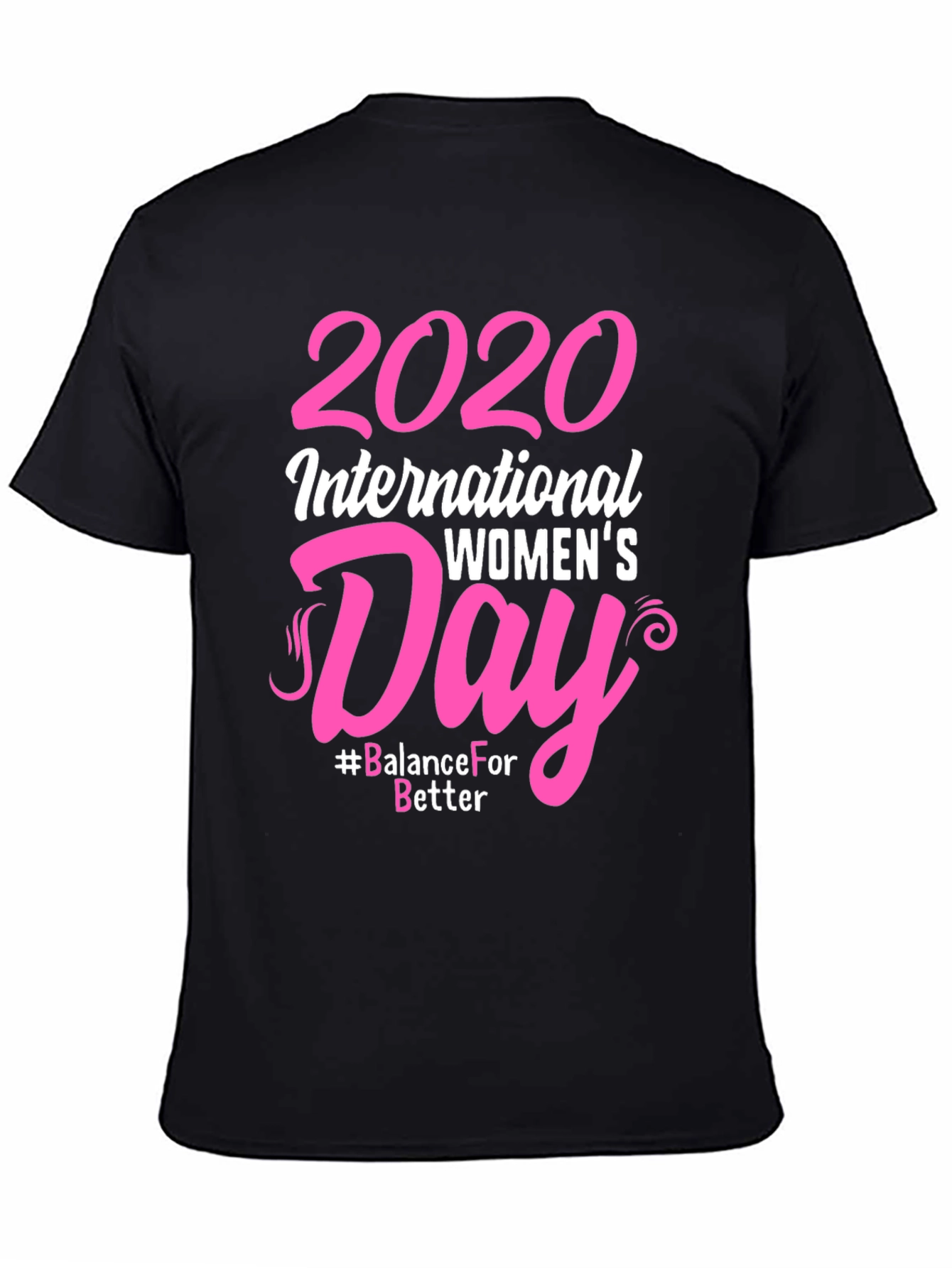 2020 International Womens Day T-Shirt Balance For Better