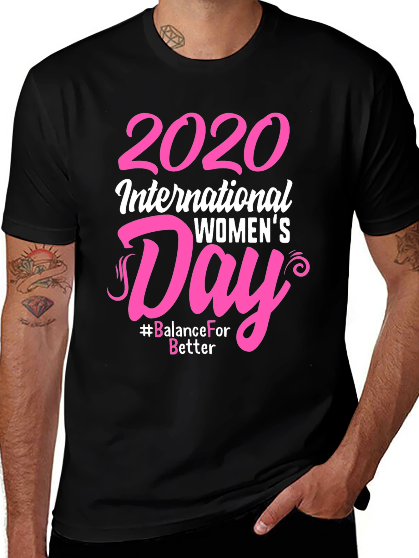 2020 International Womens Day T-Shirt Balance For Better