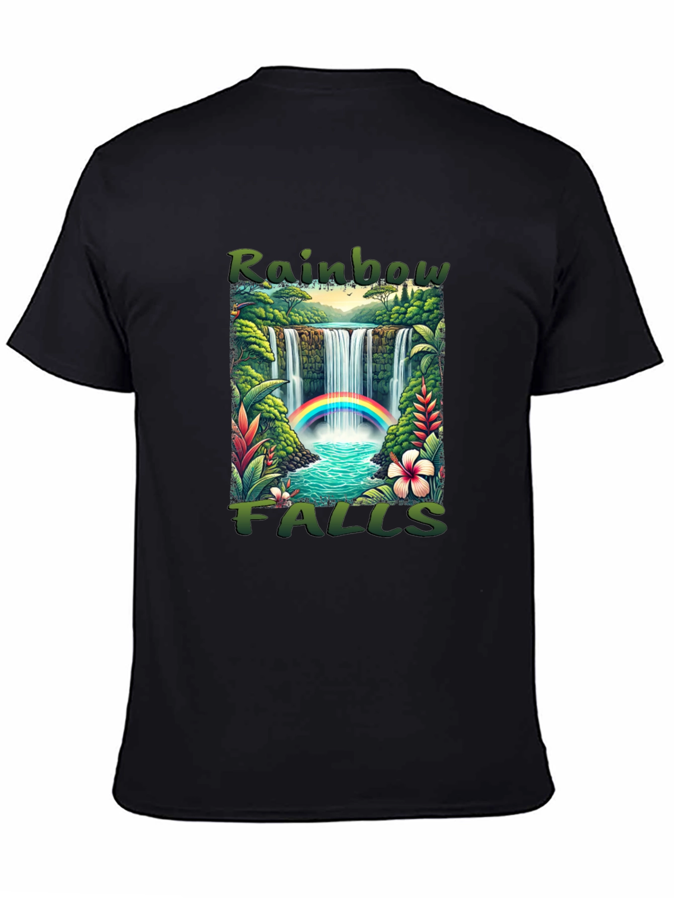 Rainbow Falls Graphic T-Shirt