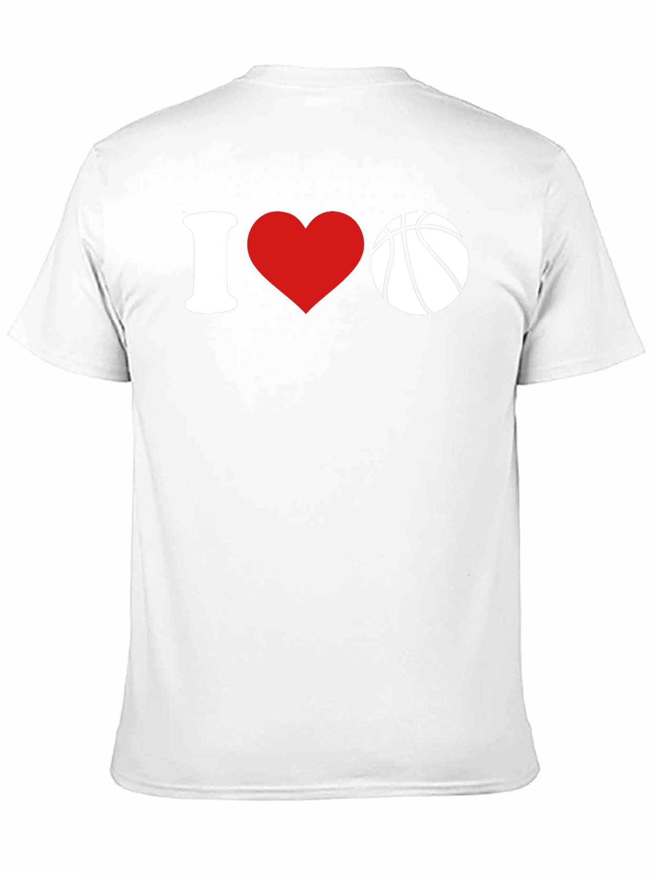 I Love Basketball Graphic T-Shirt