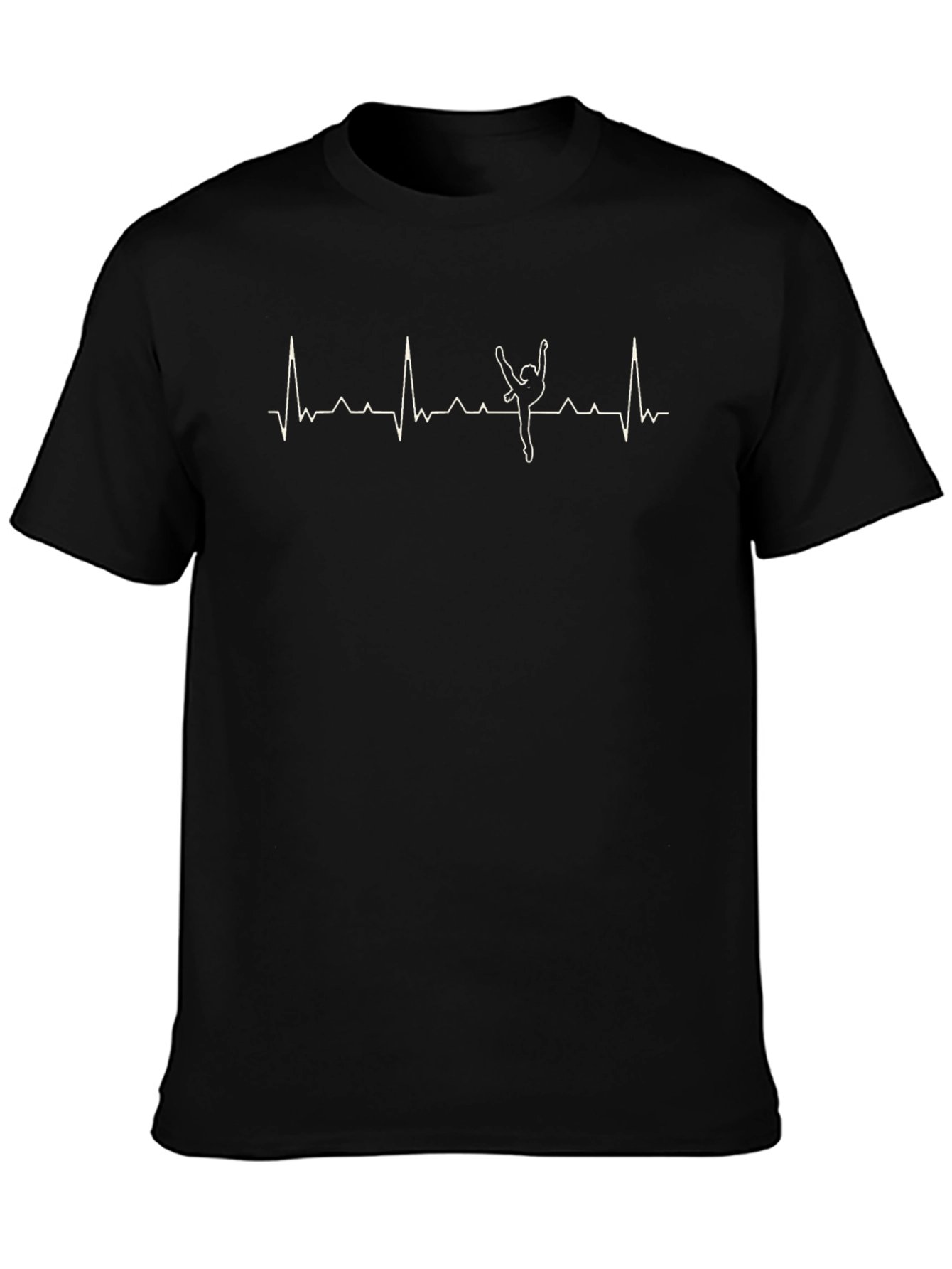Ballet Heartbeat Graphic Tee - Soft Cotton T-Shirt