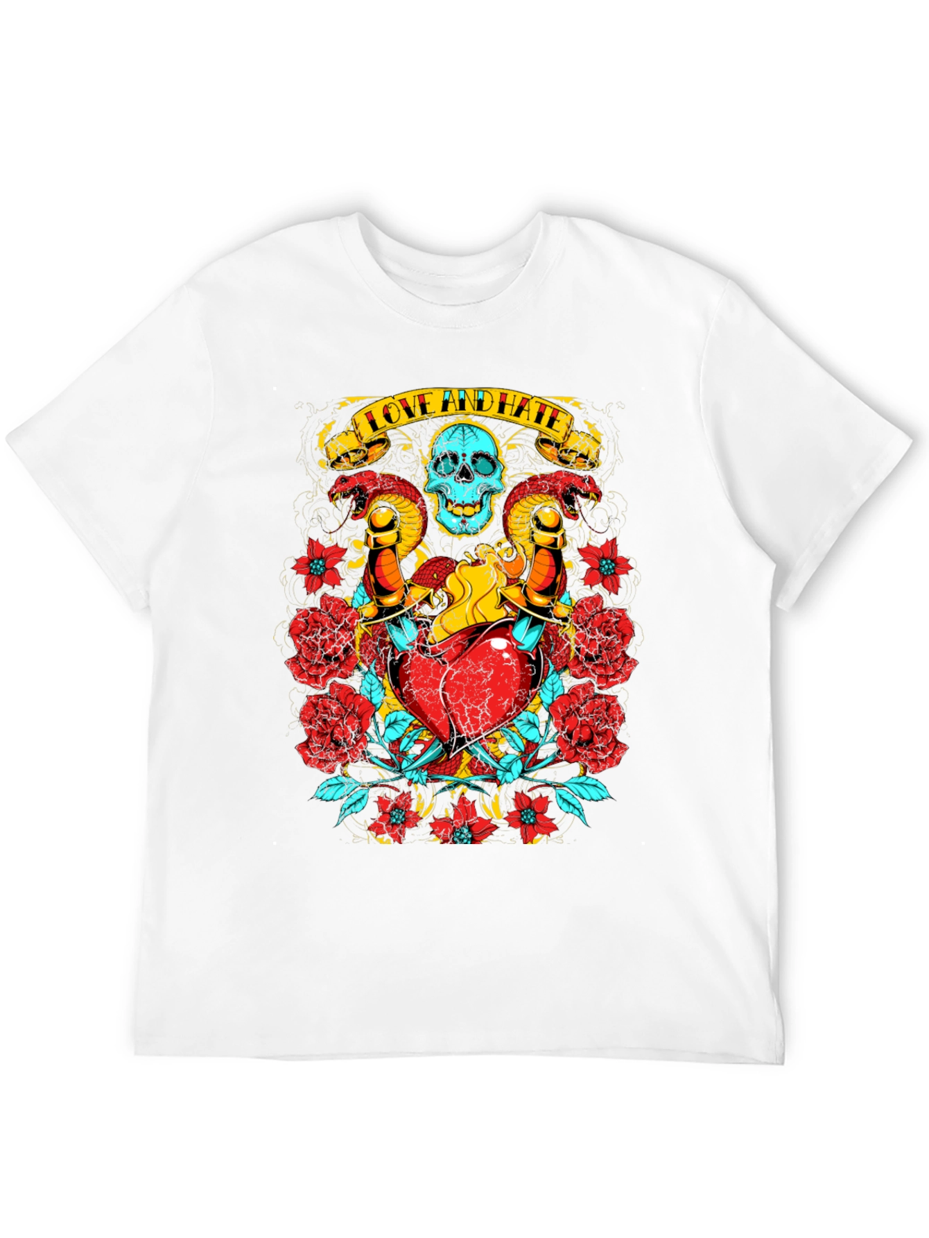 Love & Hate Graphic Tee