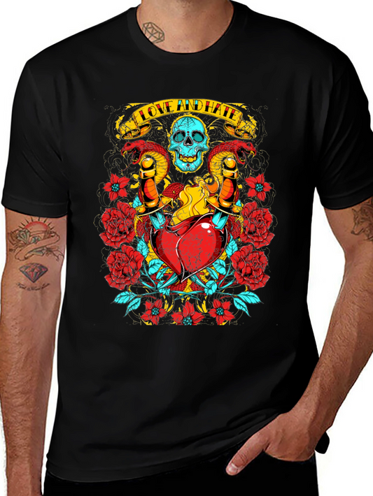 Love & Hate Graphic Tee