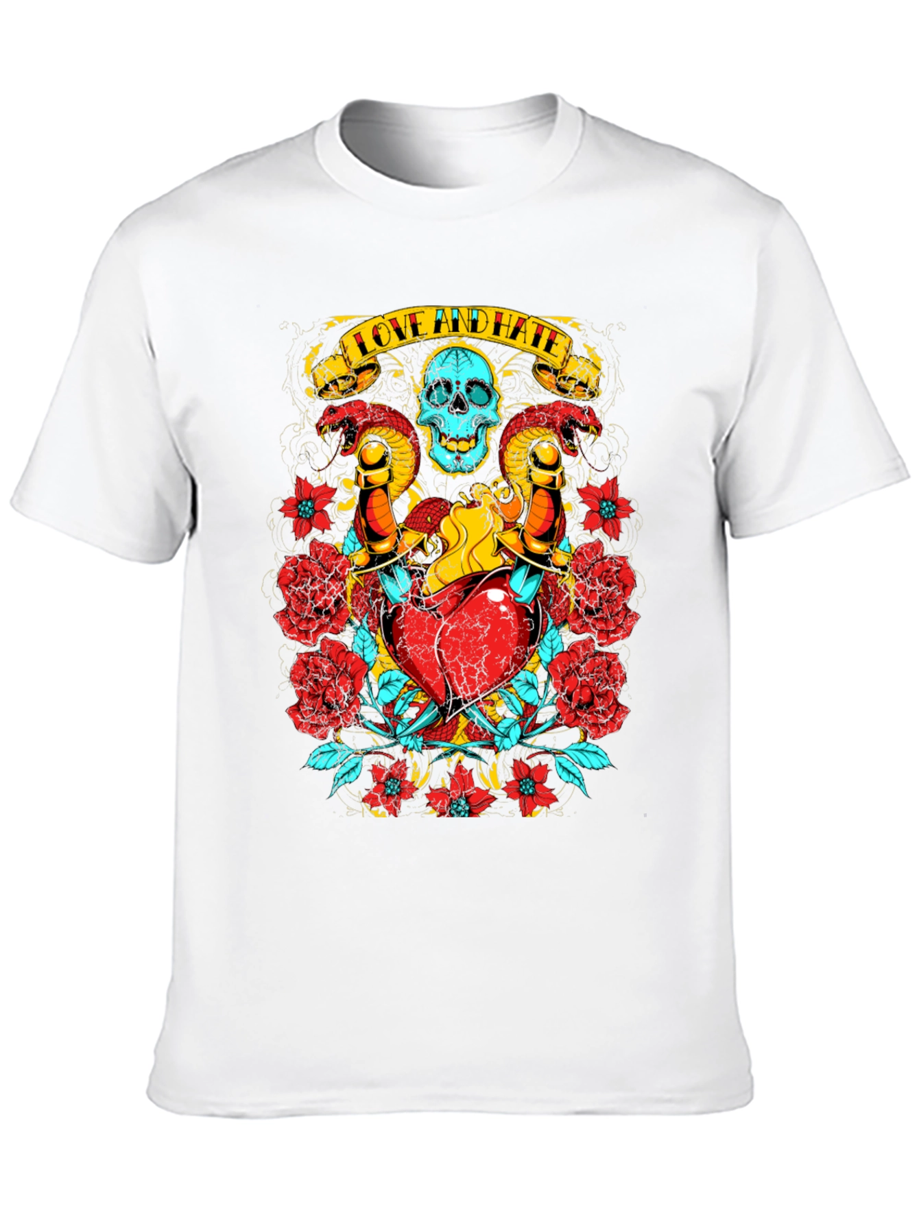 Love & Hate Graphic Tee