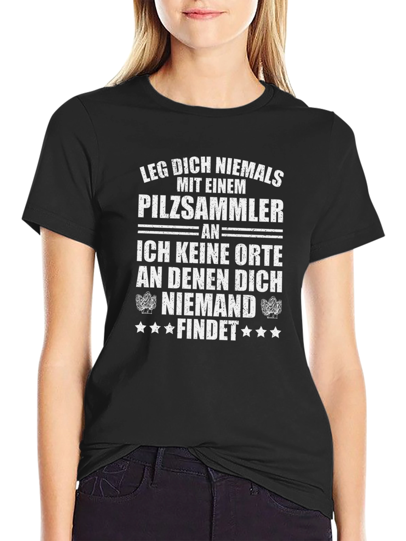 Funny German Mushroom Hunter T-Shirt