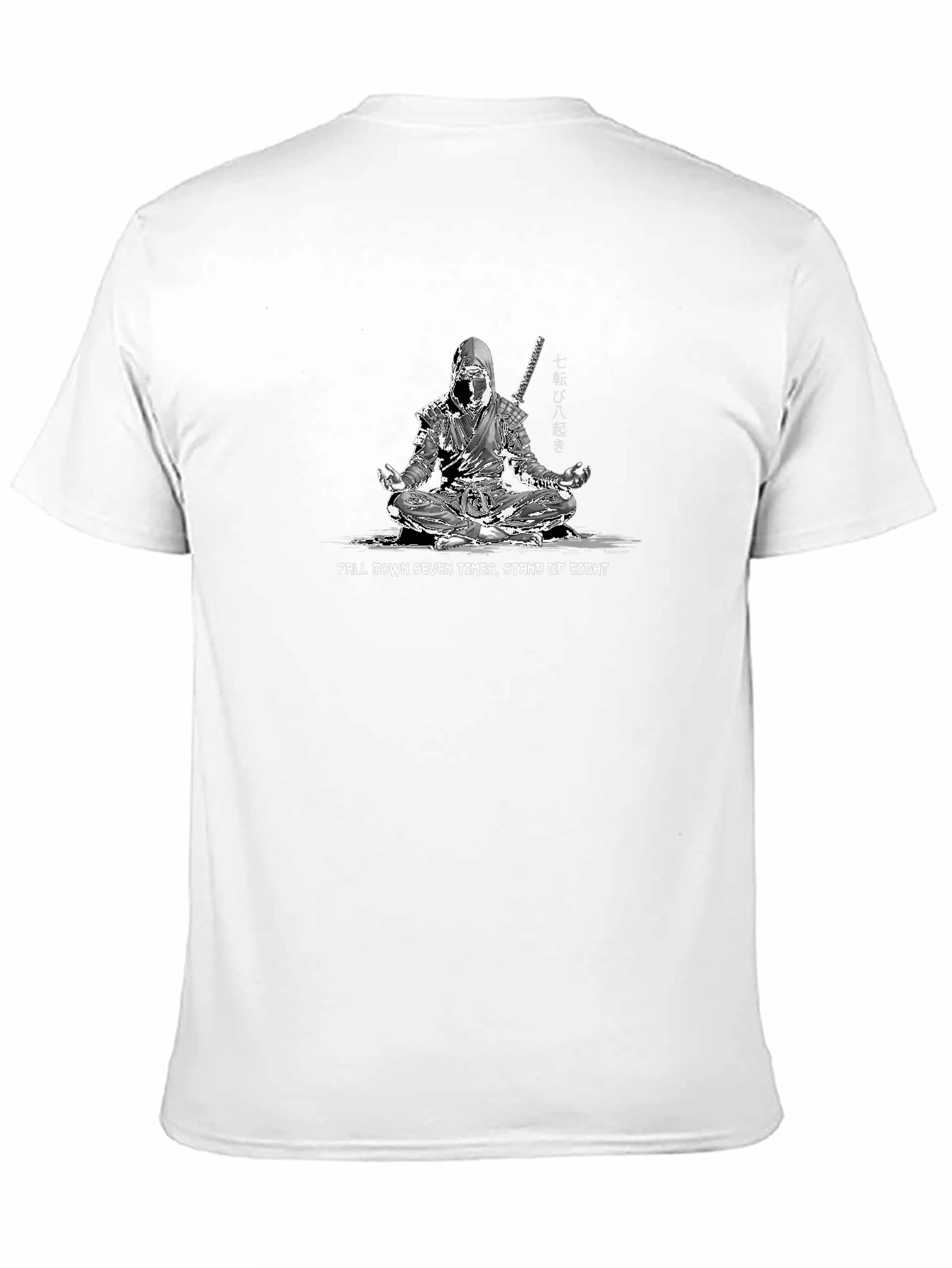 Ninja Perseverance Graphic Tee - Fall Seven Stand Eight