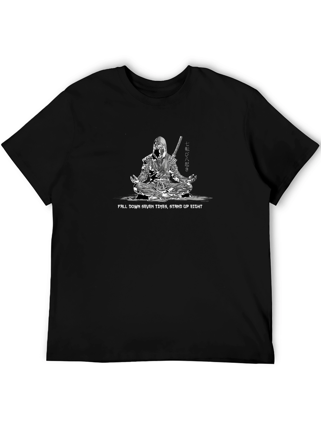 Ninja Perseverance Graphic Tee - Fall Seven Stand Eight
