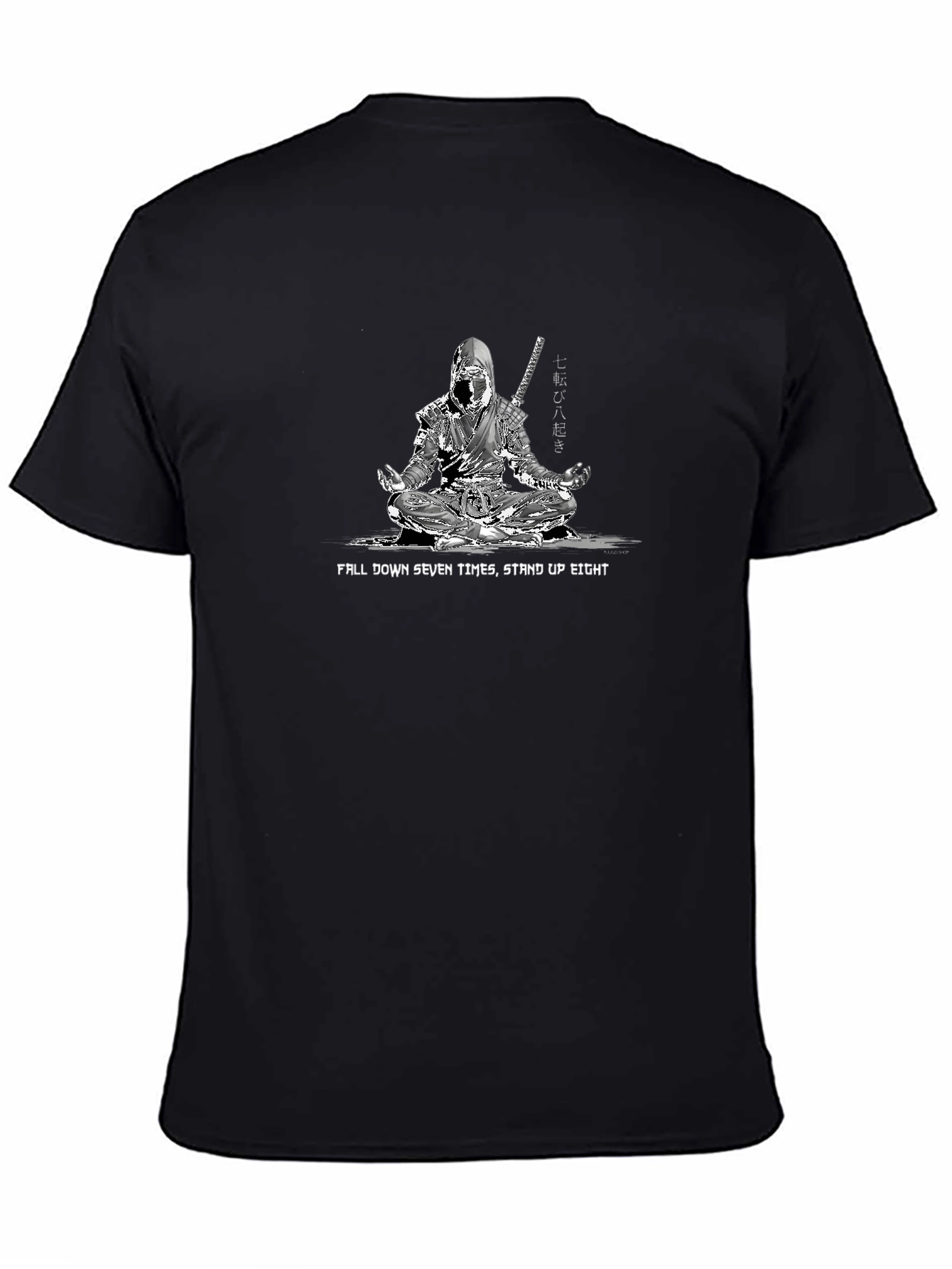 Ninja Perseverance Graphic Tee - Fall Seven Stand Eight