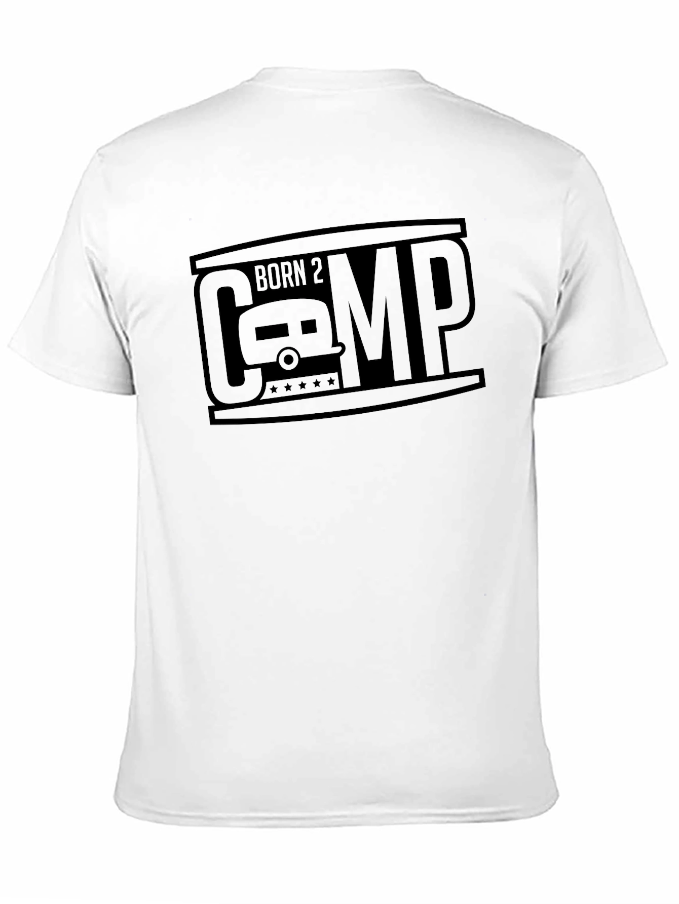 Born 2 Camp Black T-Shirt