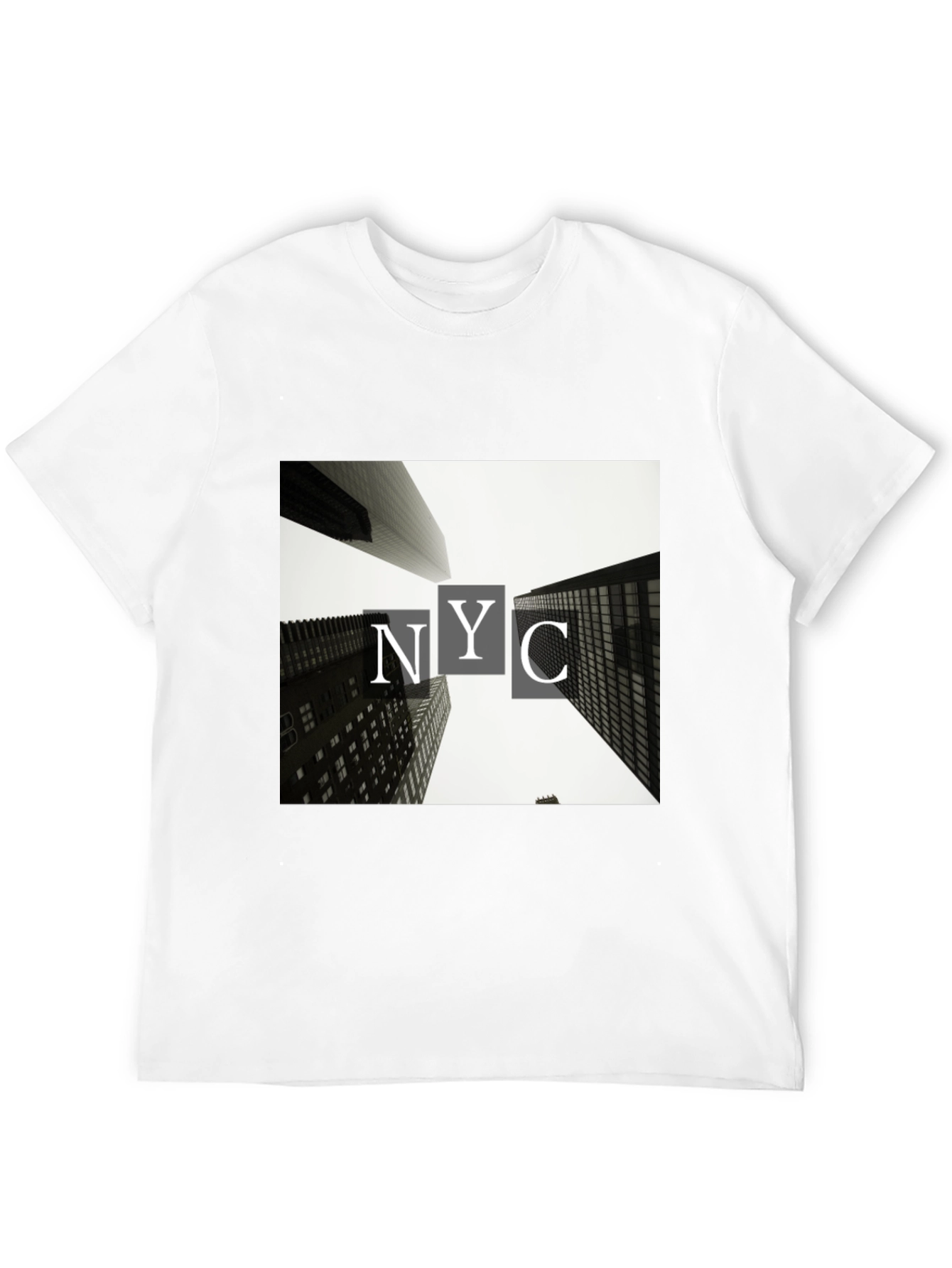 NYC Buildings T-Shirt - Black