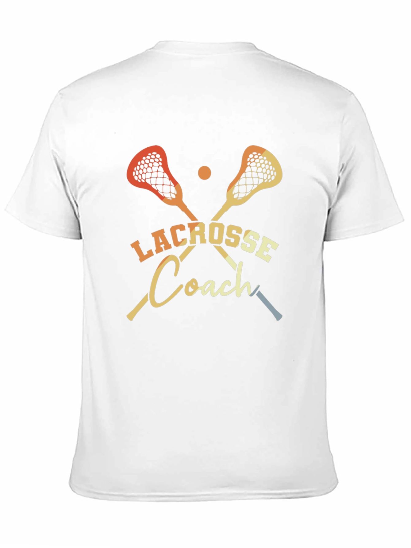 Lacrosse Coach Graphic T-Shirt