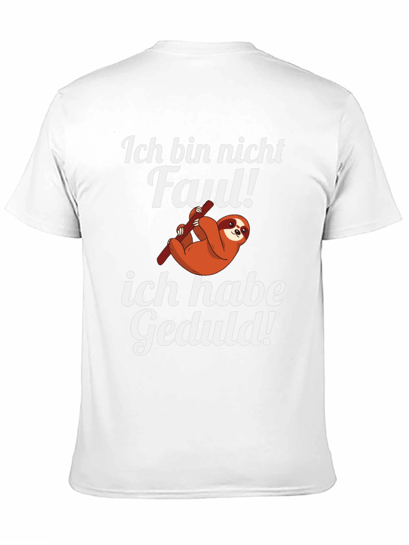 Ich Bin Nicht Faul T-Shirt Sloth Graphic Tee