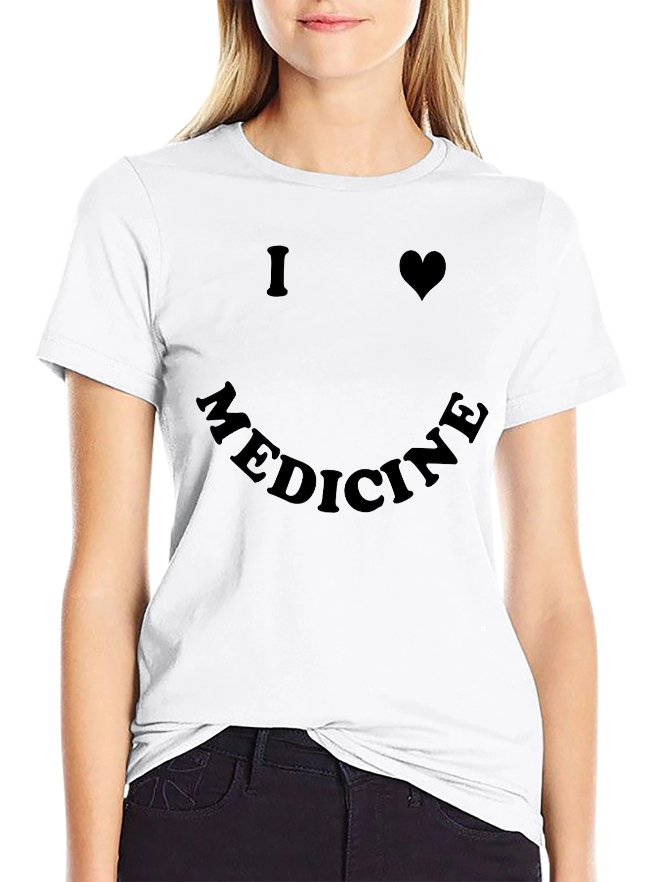 I Heart Medicine Black T-Shirt