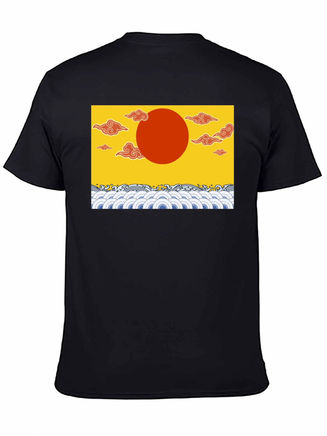 Rising Sun Graphic Tee - Artistic Design