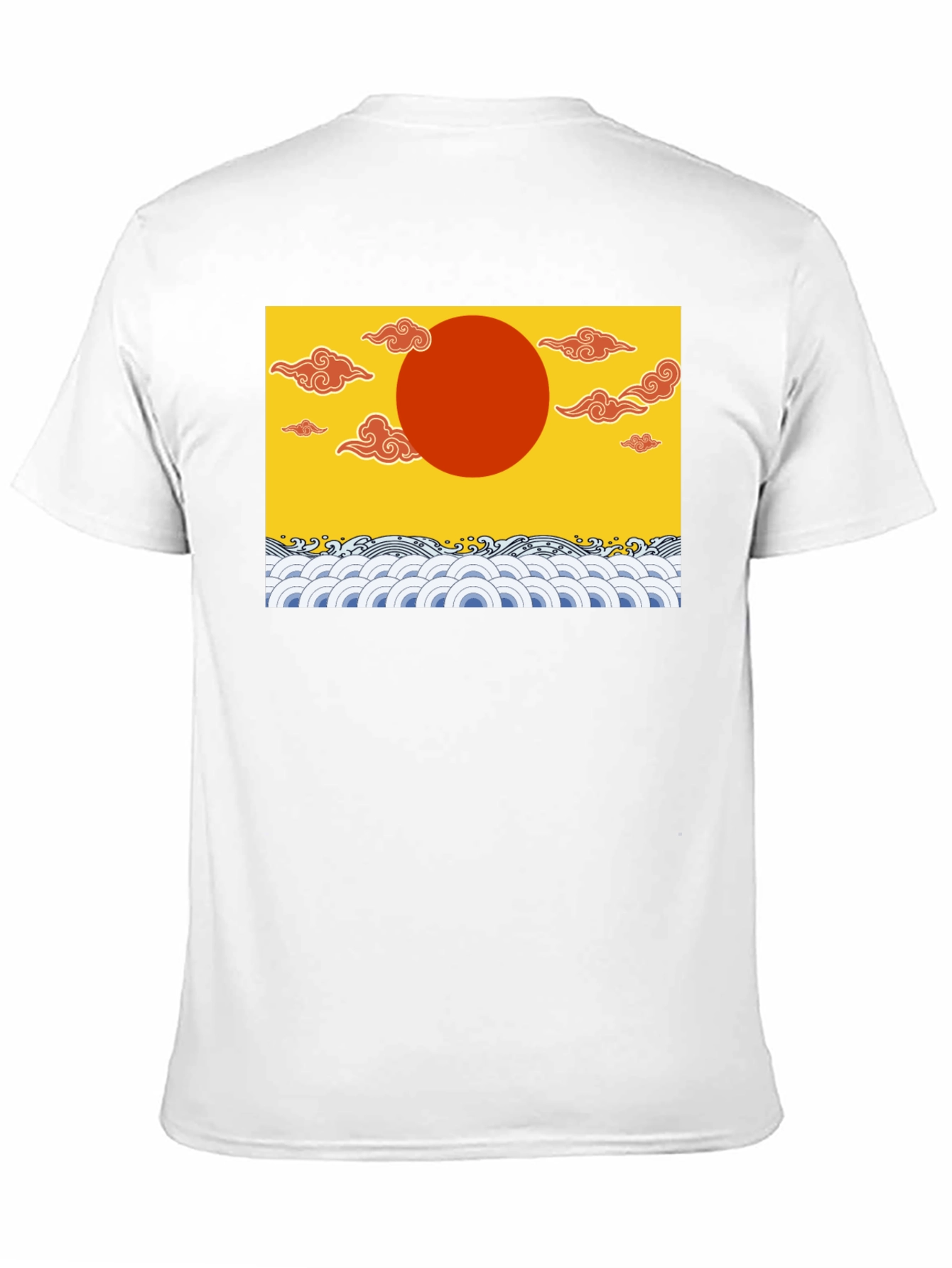 Rising Sun Graphic Tee - Artistic Design