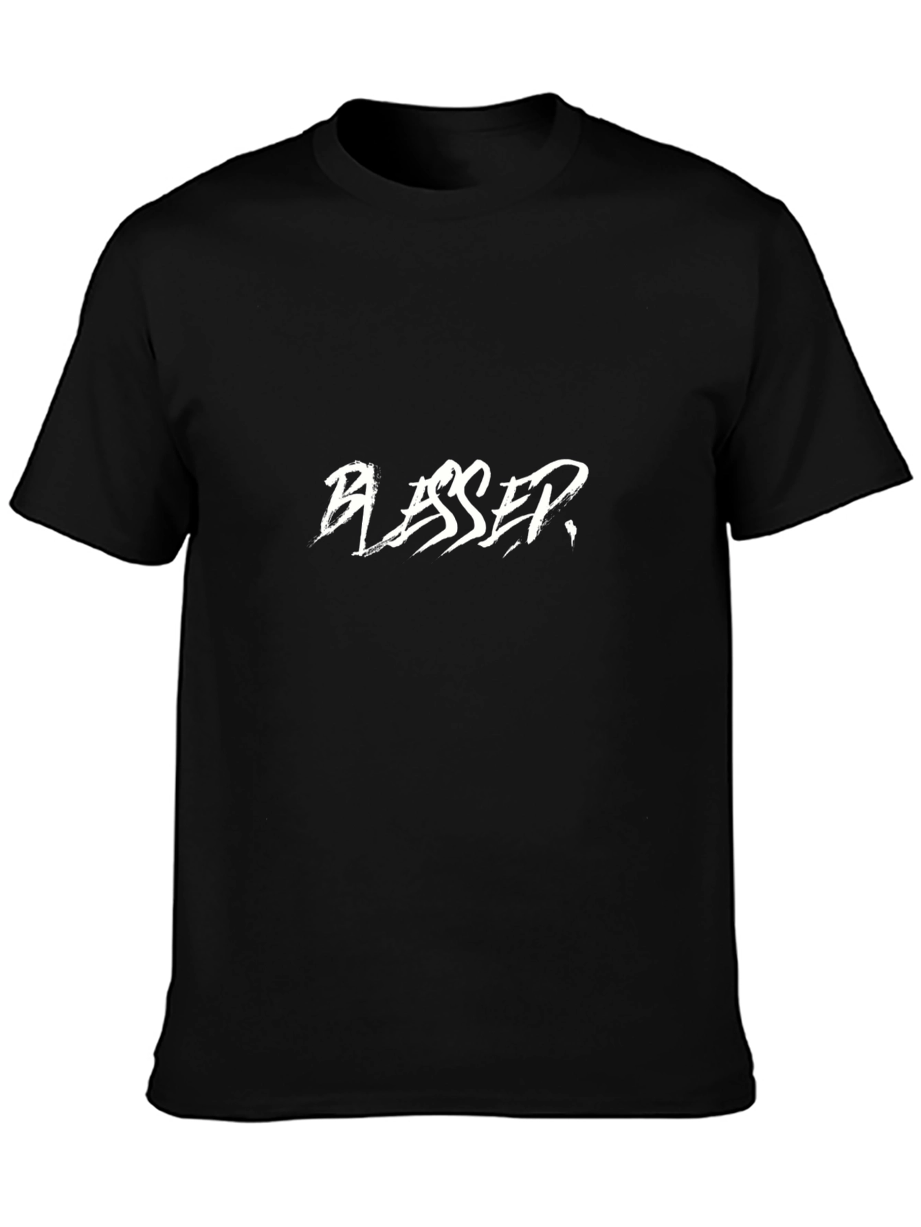 Blessed Graphic Tee - Soft Black T-Shirt
