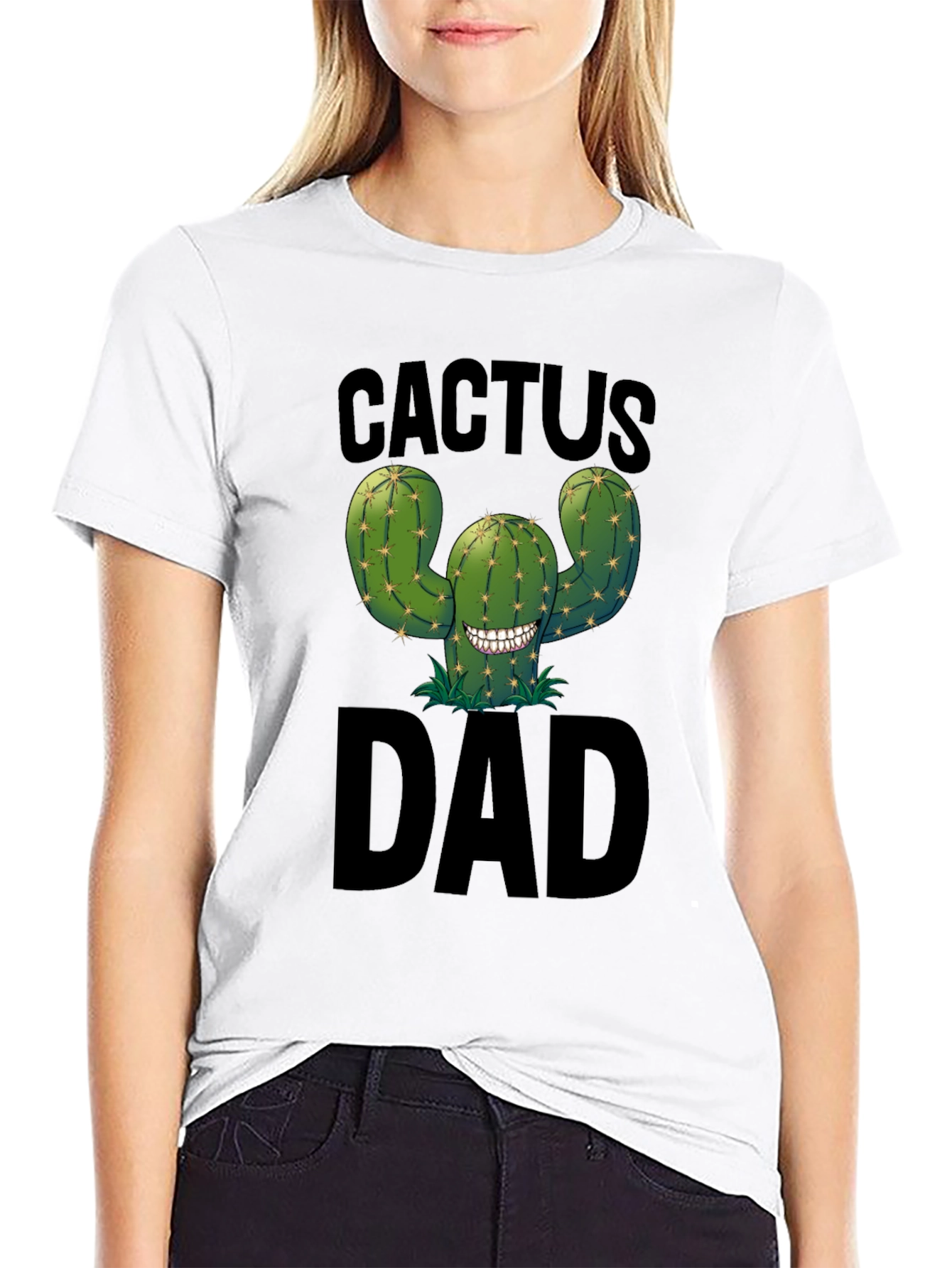 Cactus Dad T-Shirt - Funny Fathers Day Tee