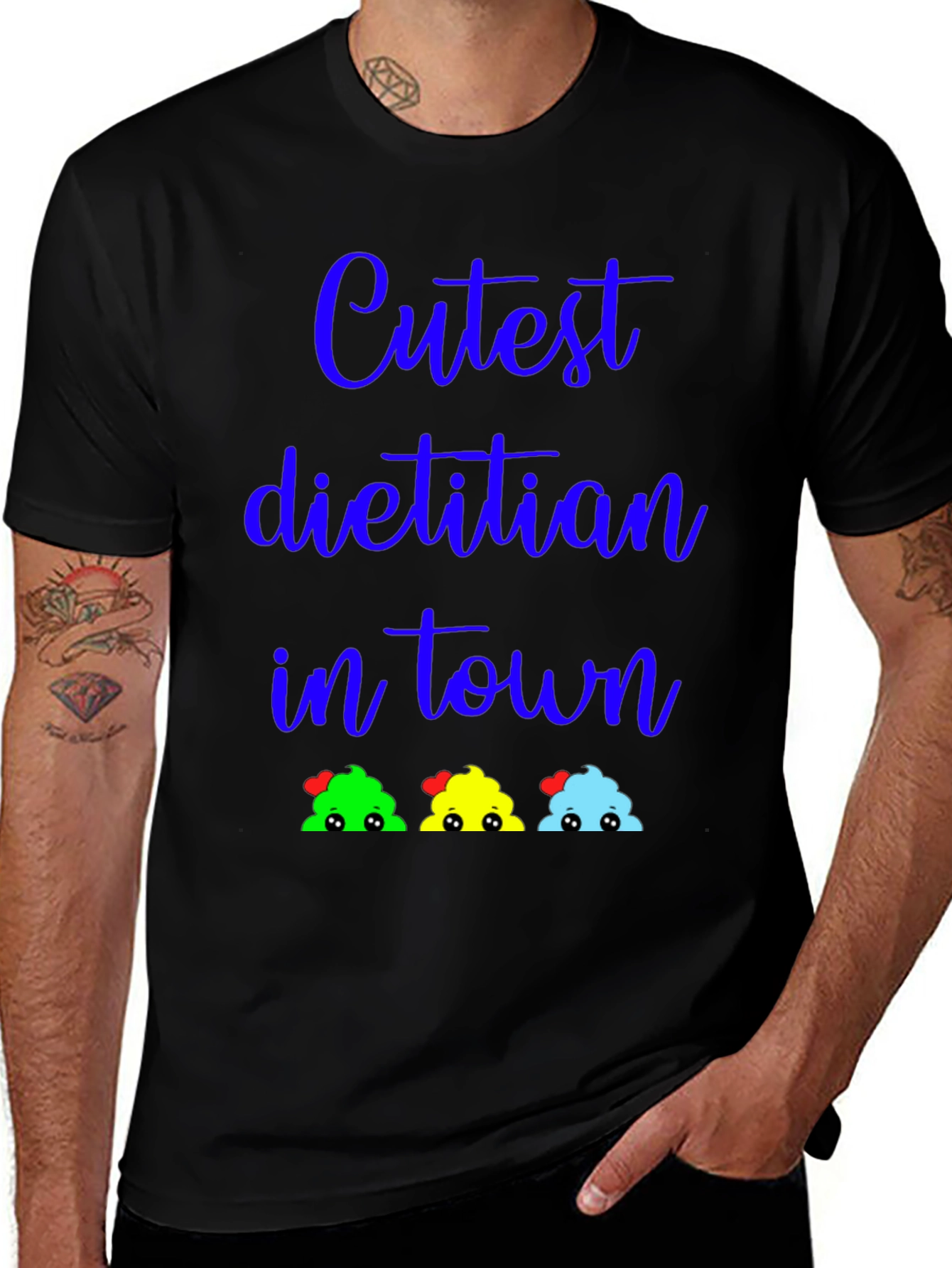 Cutest Dietitian in Town Graphic T-Shirt