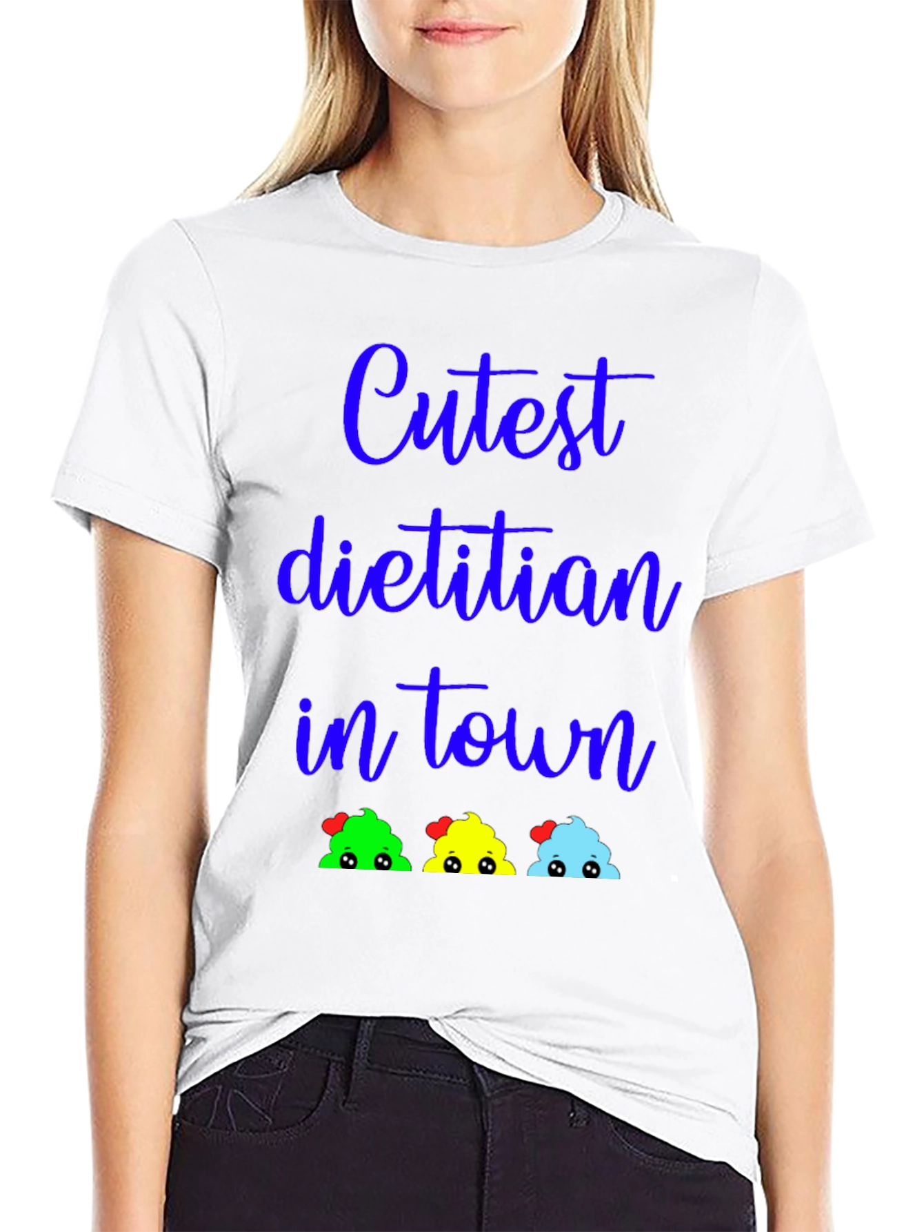 Cutest Dietitian in Town Graphic T-Shirt