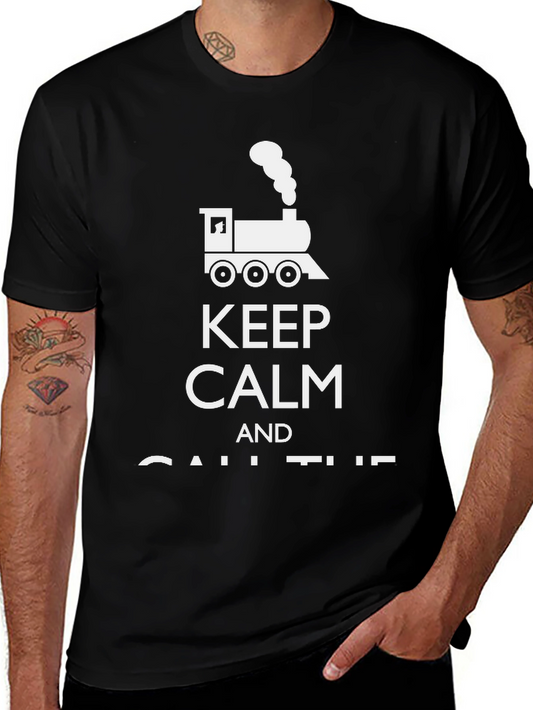 Keep Calm Train T-Shirt