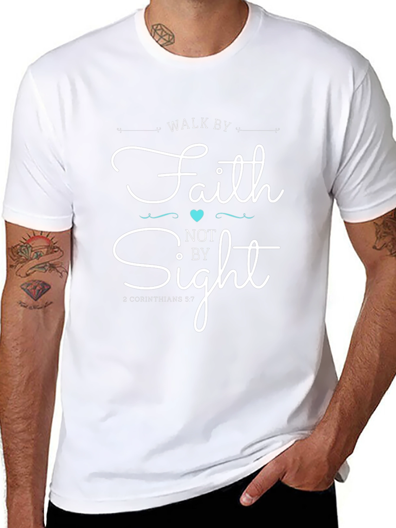 Faith Christian Black T-Shirt