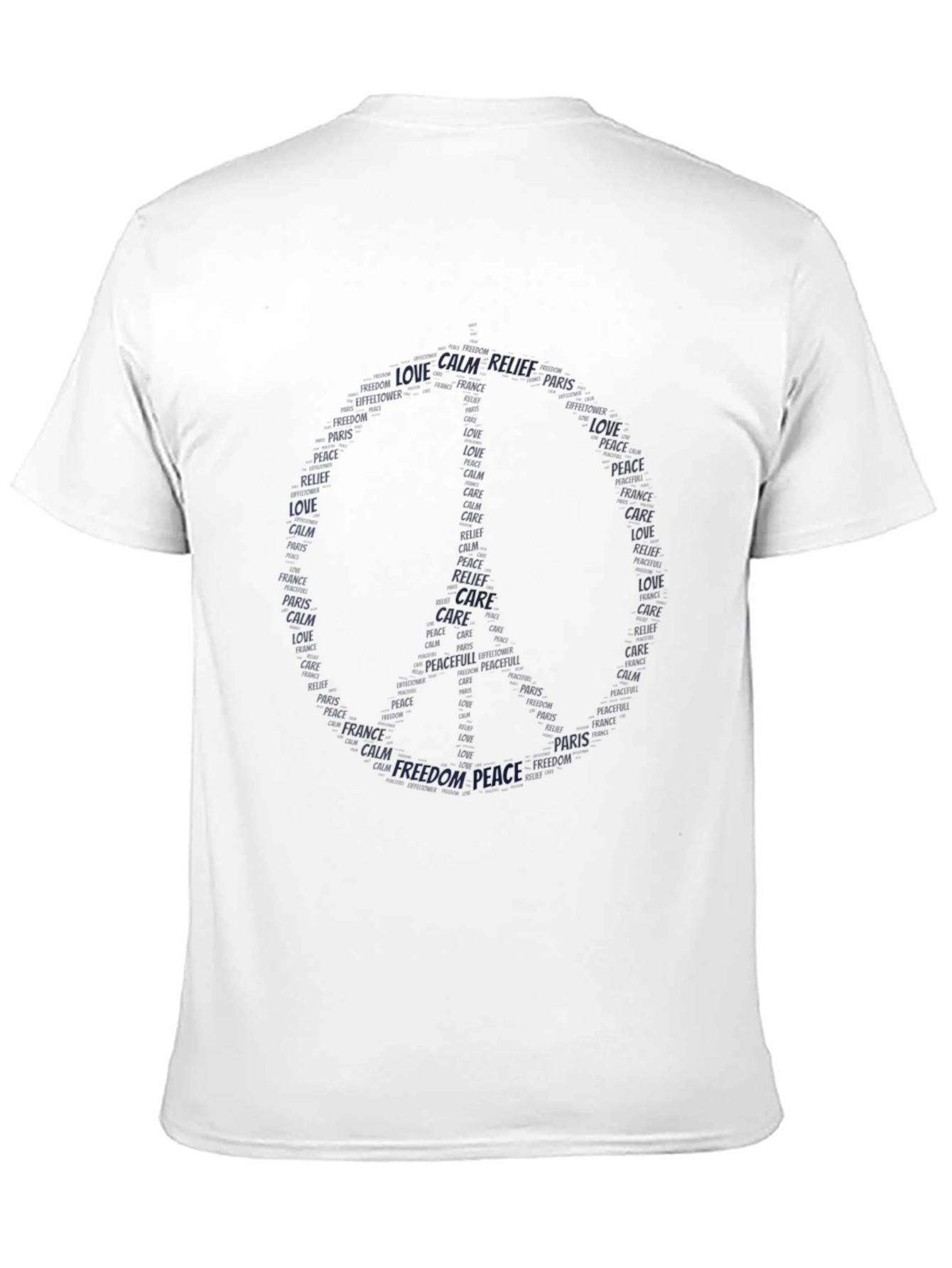 Peace and Love Crew Neck Tee
