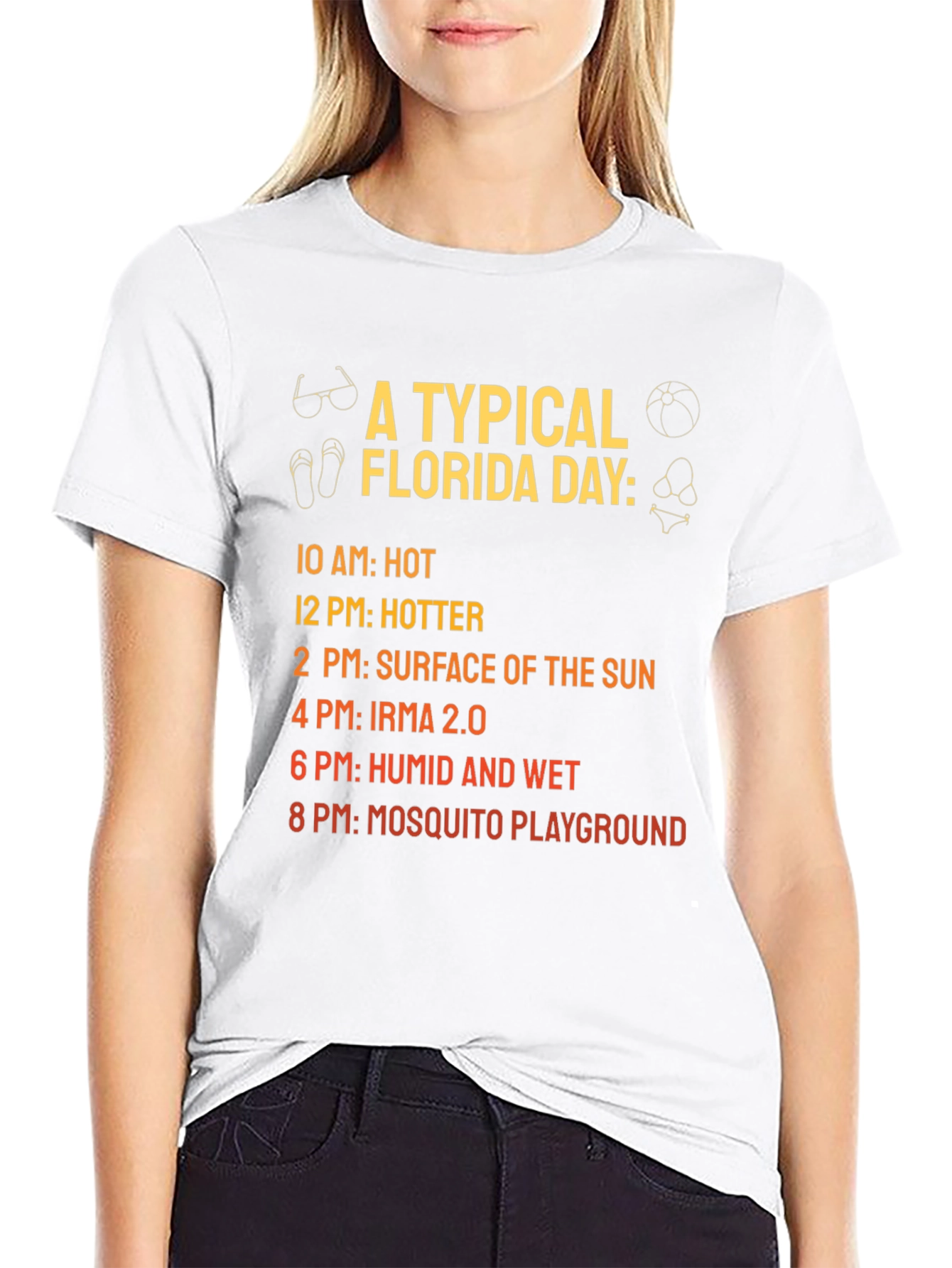 Florida Day T-Shirt: Hot Humid Mosquito Playground!