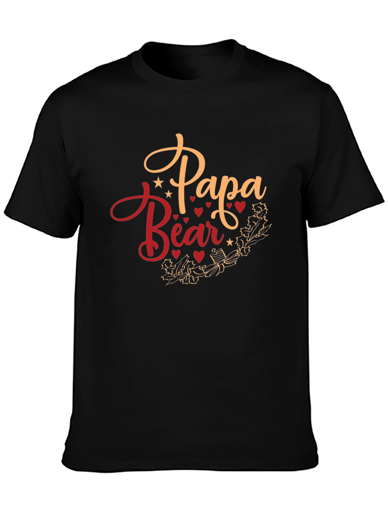 Papa Bear Graphic T-Shirt - Fathers Day Gift
