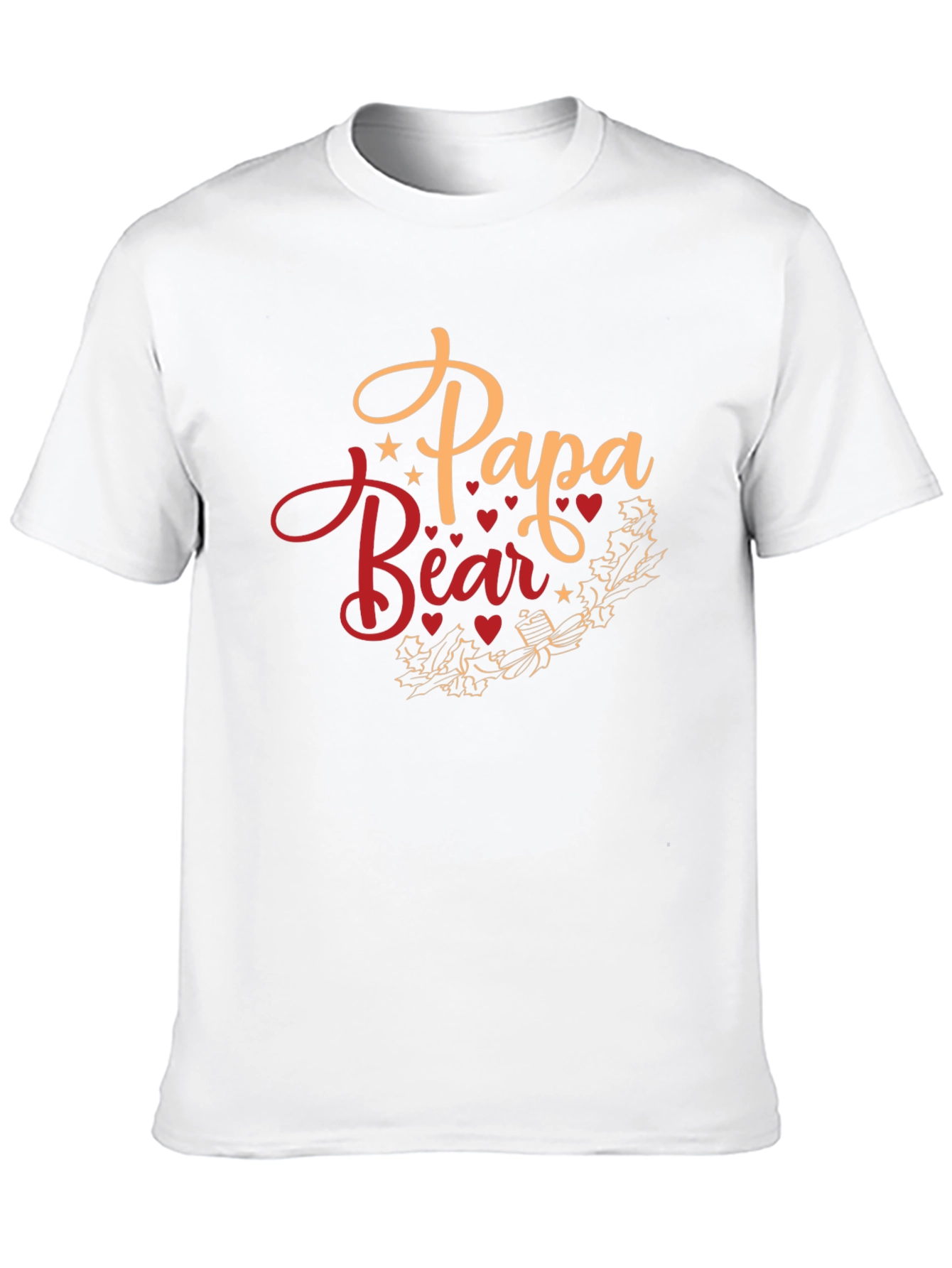 Papa Bear Graphic T-Shirt - Fathers Day Gift