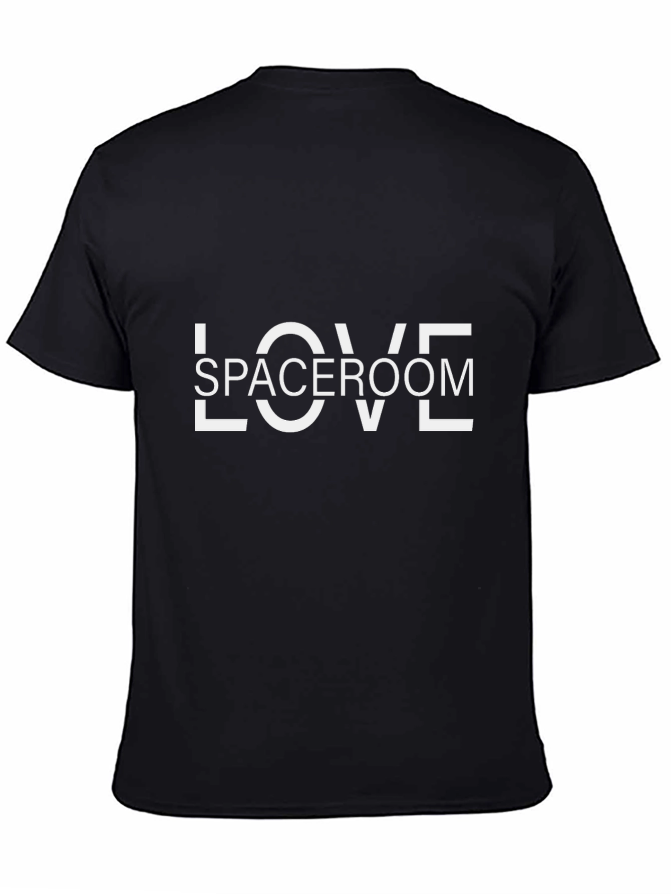 SpaceRoom Love Black T-Shirt