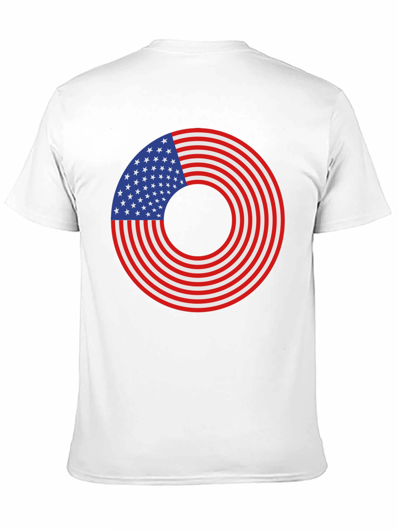 American Flag Doughnut Graphic Tee