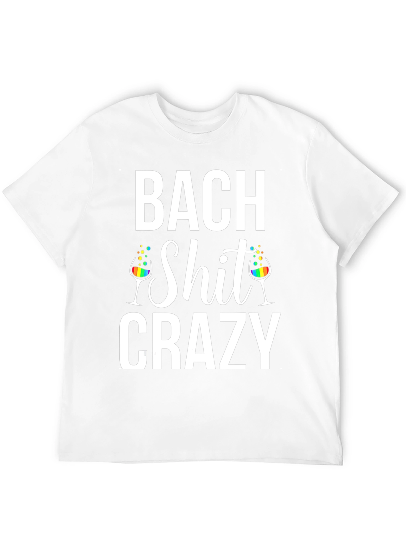 Bach Shit Crazy Graphic T-Shirt