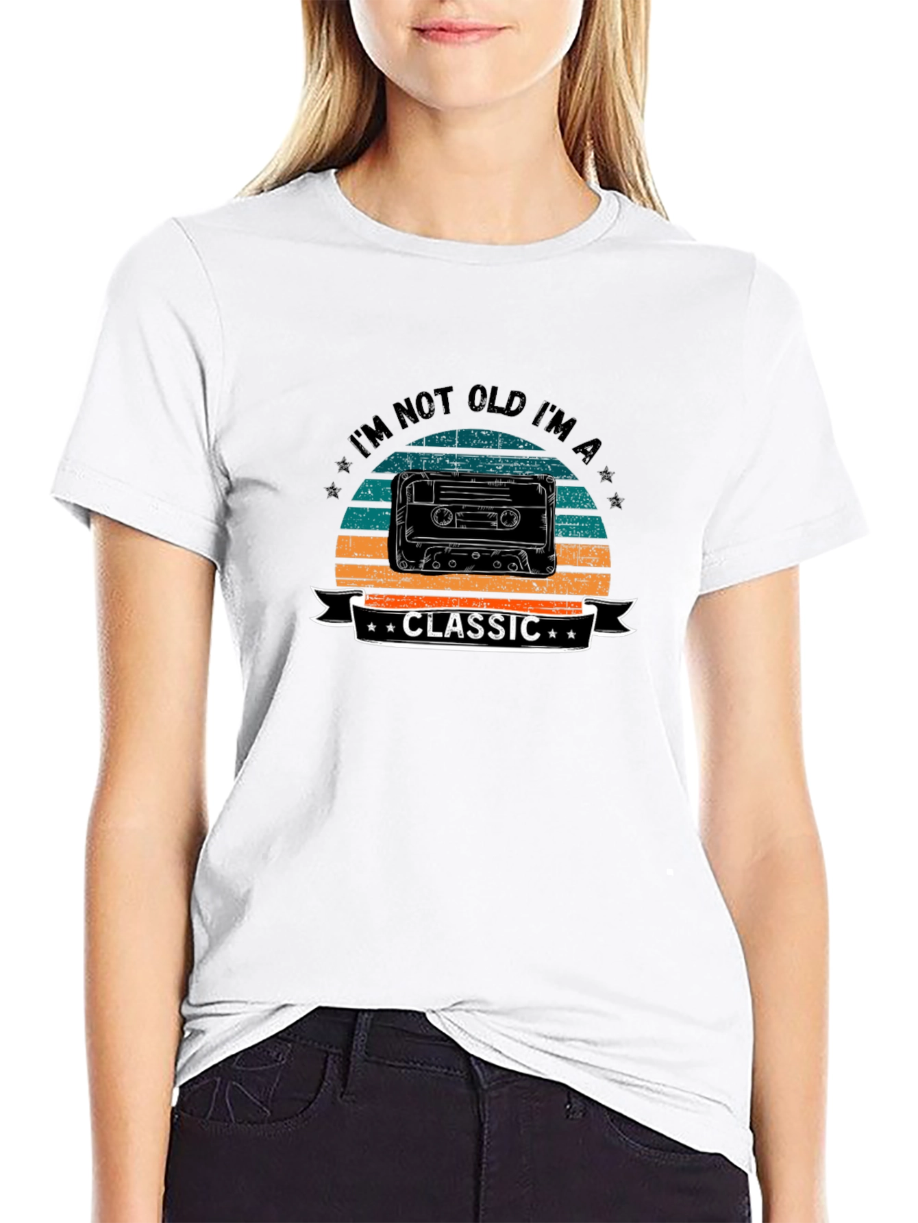 Im Not Old Im a Classic Cassette Tape T-Shirt