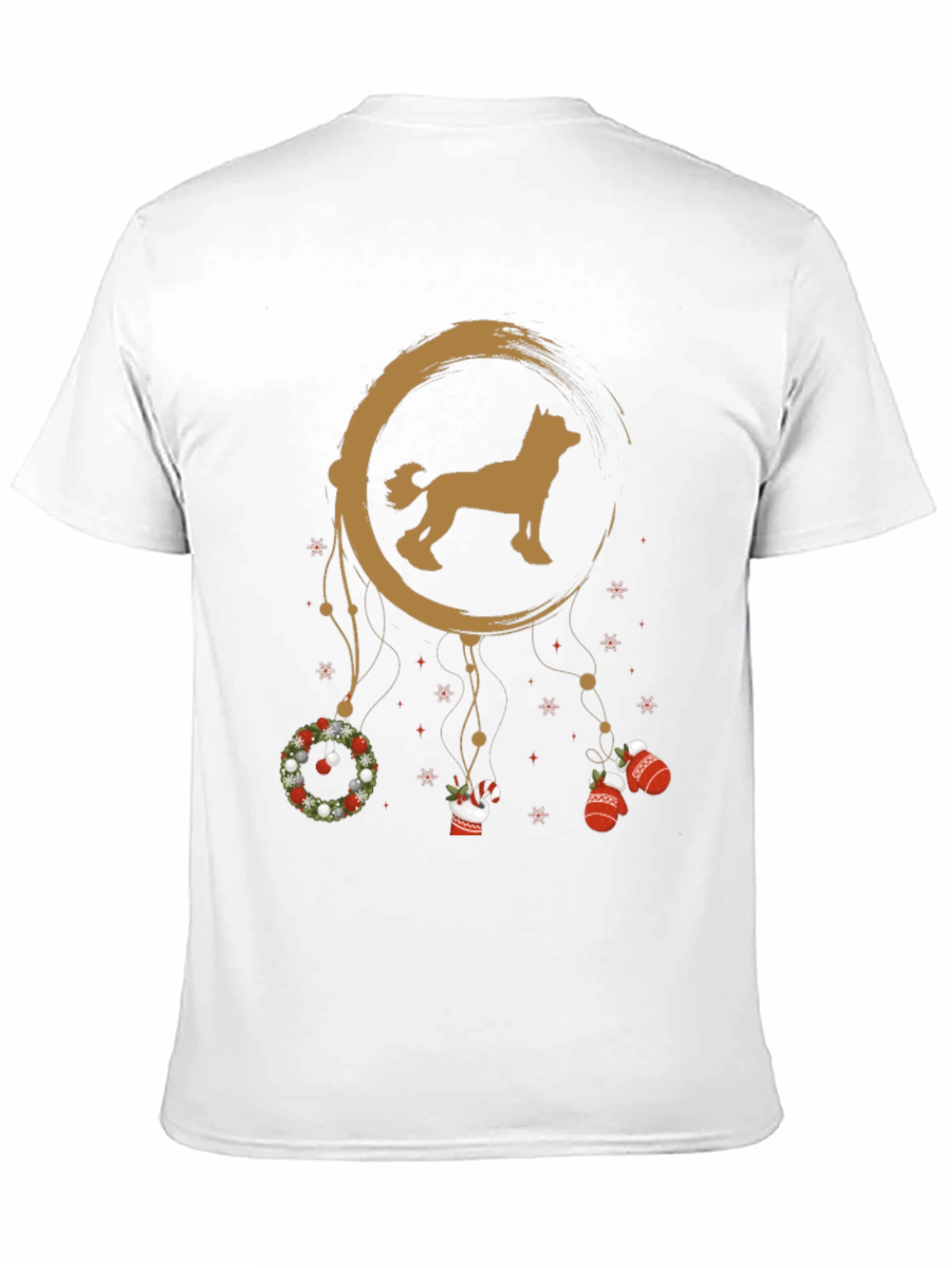 Dog Dreamcatcher Christmas Tee