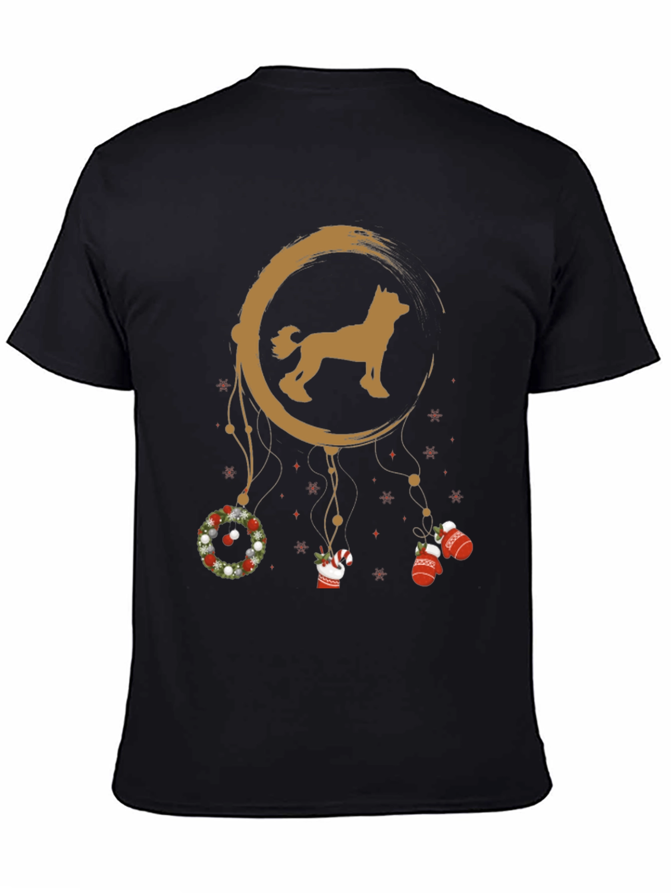 Dog Dreamcatcher Christmas Tee
