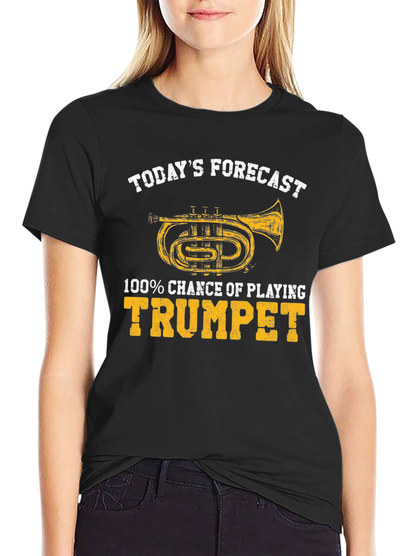 Trumpet Player T-Shirt: Todays Forecast
