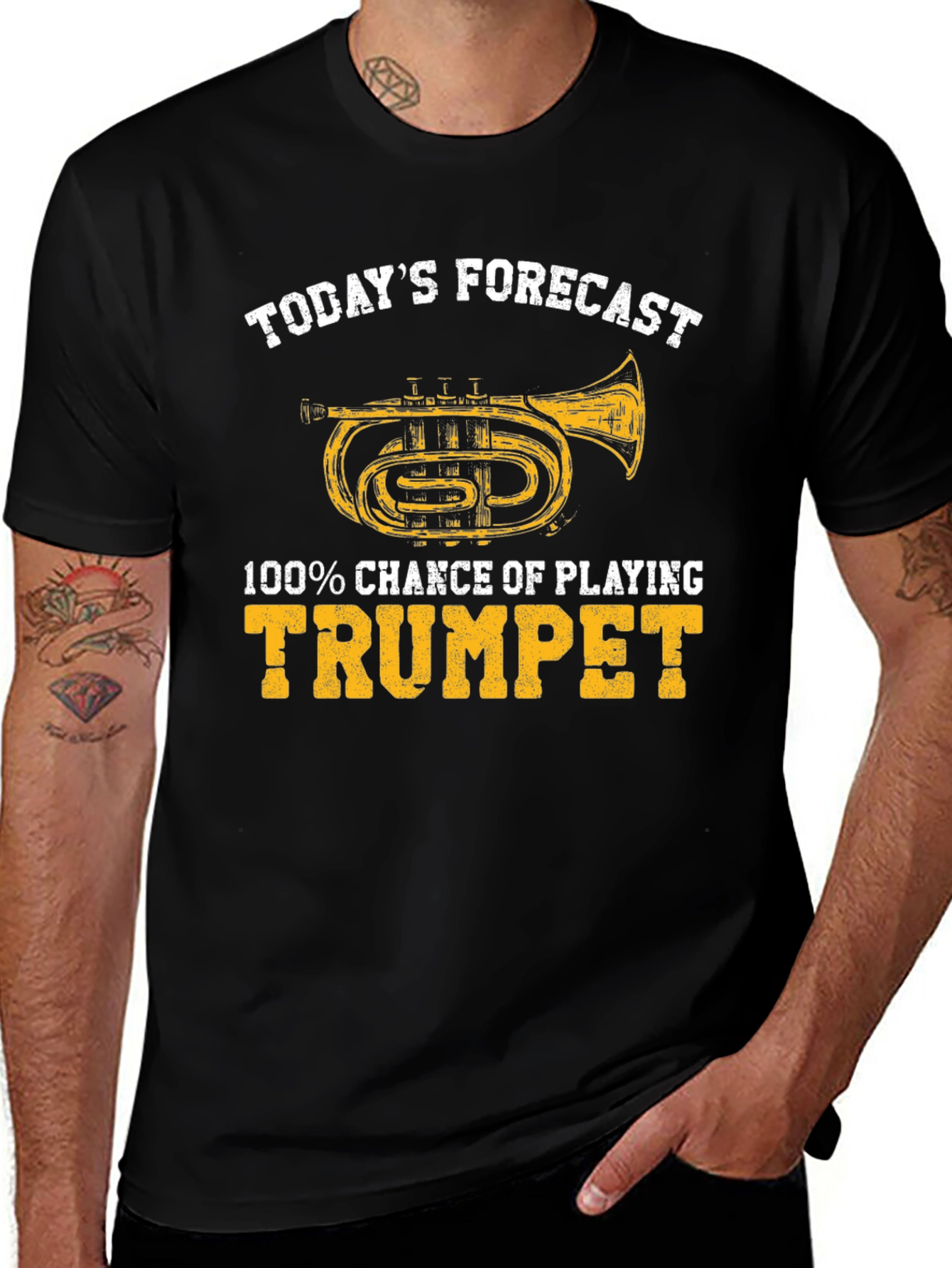 Trumpet Player T-Shirt: Todays Forecast