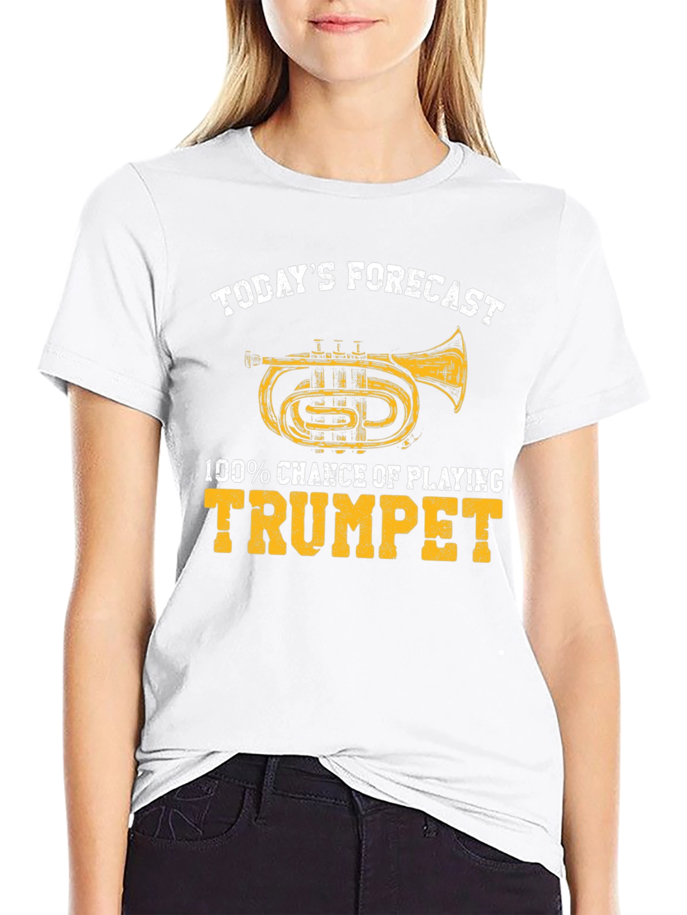 Trumpet Player T-Shirt: Todays Forecast
