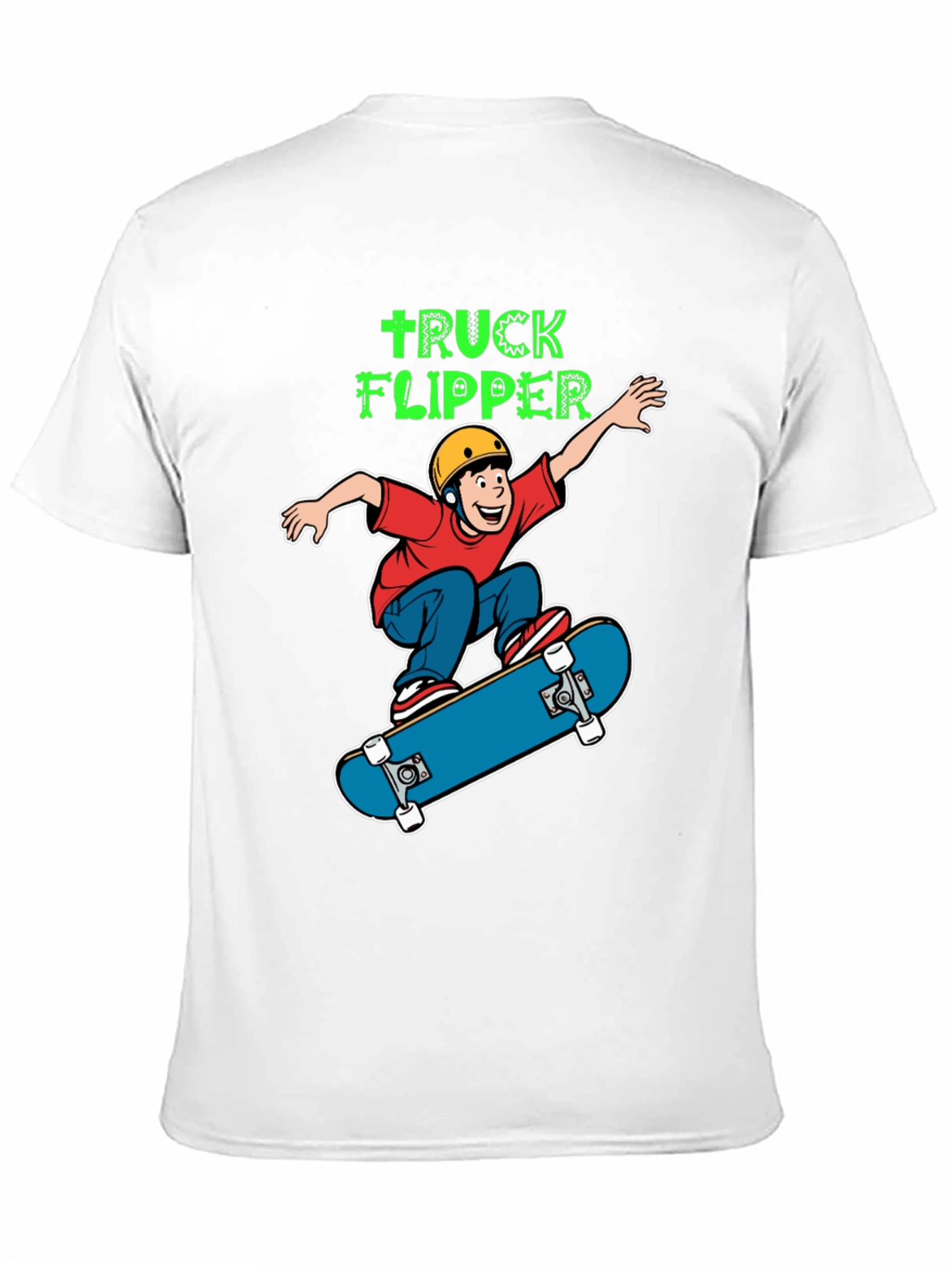 Truck Flipper Skateboard T-Shirt