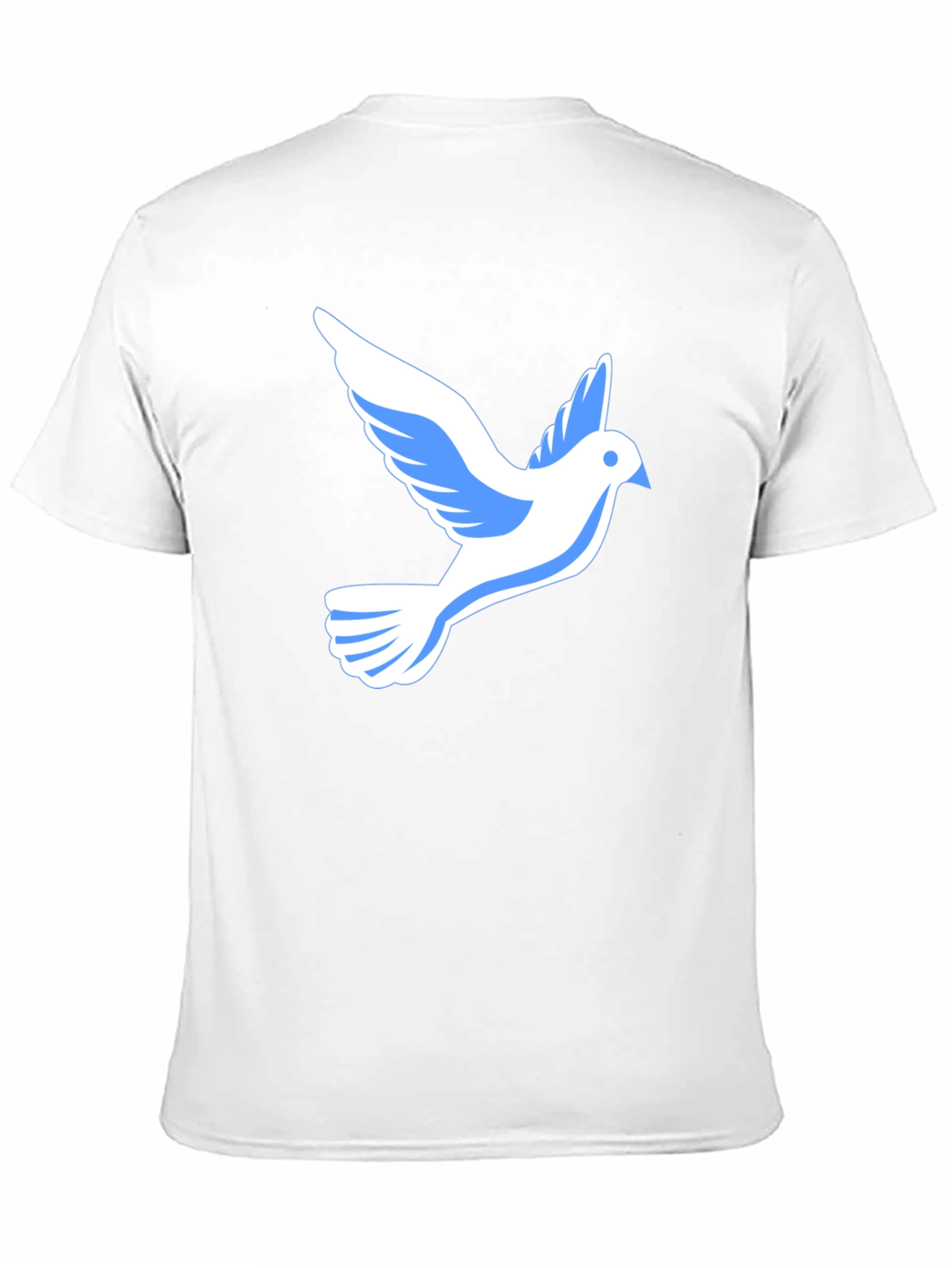 Peace Dove Graphic Tee - Stylish Bird Print T-Shirt