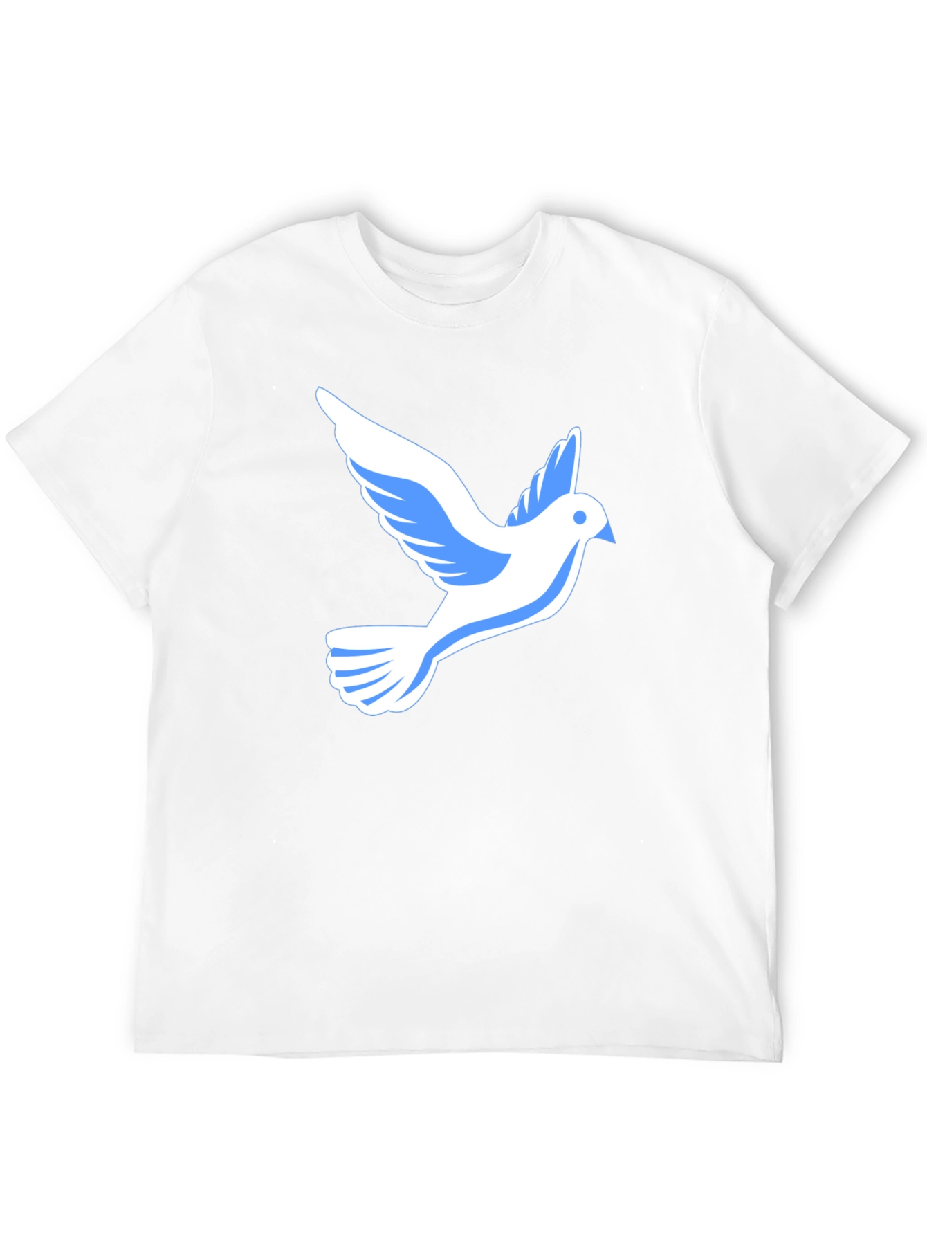 Peace Dove Graphic Tee - Stylish Bird Print T-Shirt