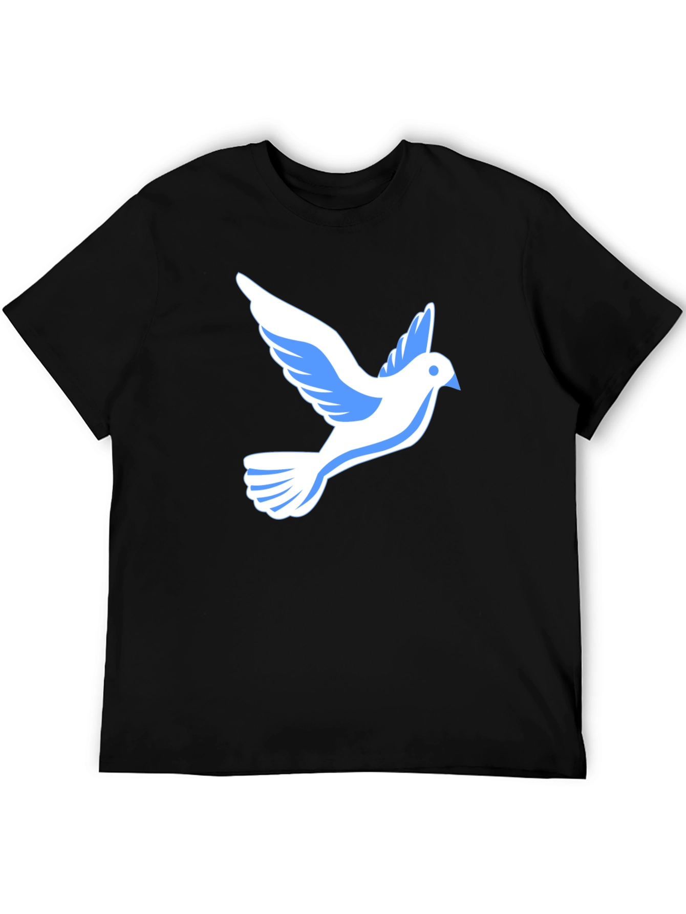 Peace Dove Graphic Tee - Stylish Bird Print T-Shirt