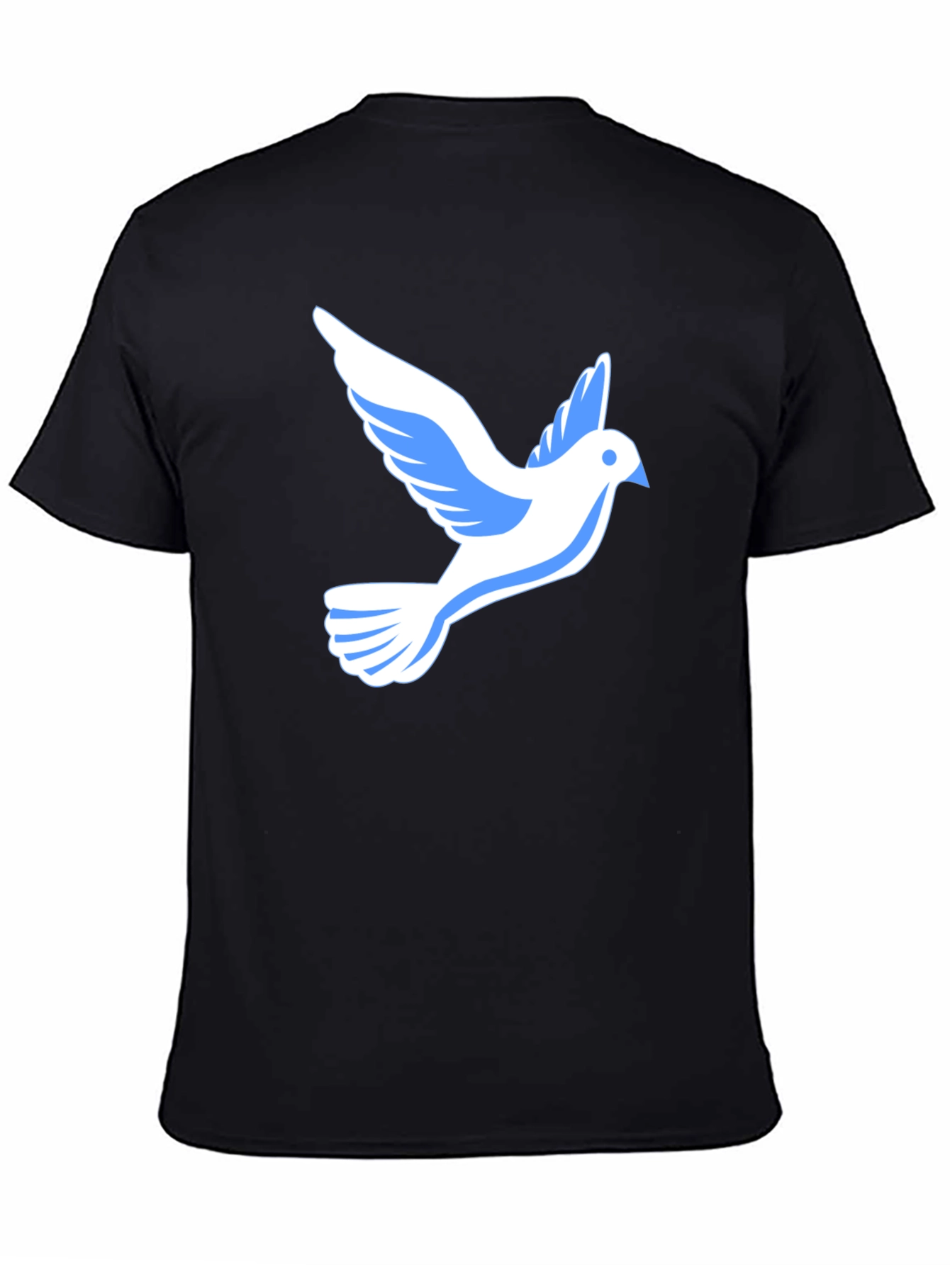 Peace Dove Graphic Tee - Stylish Bird Print T-Shirt